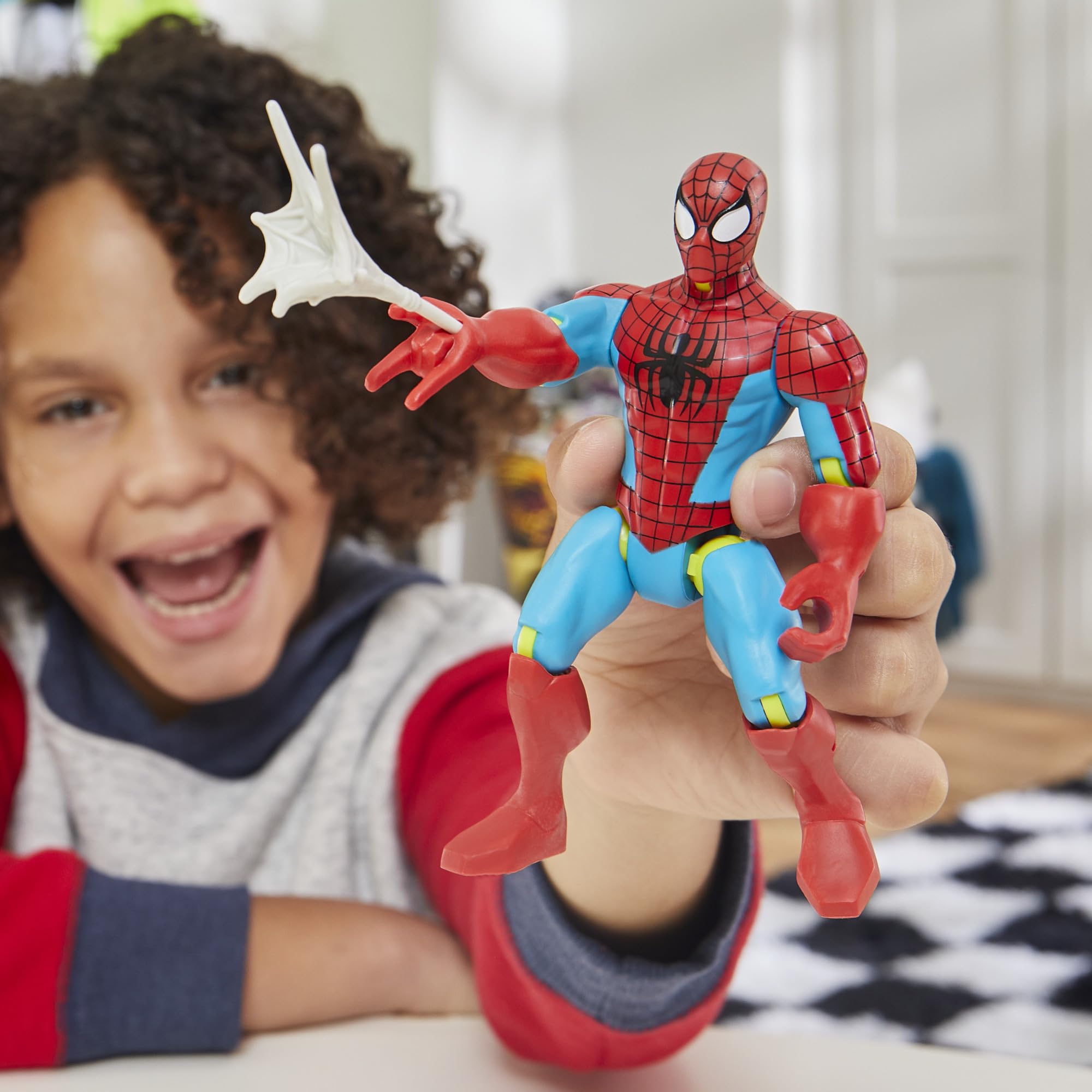 MixMashers Marvel Spider-Man Action Figure - Mix & Match Super Heroes, 4+ Years 6