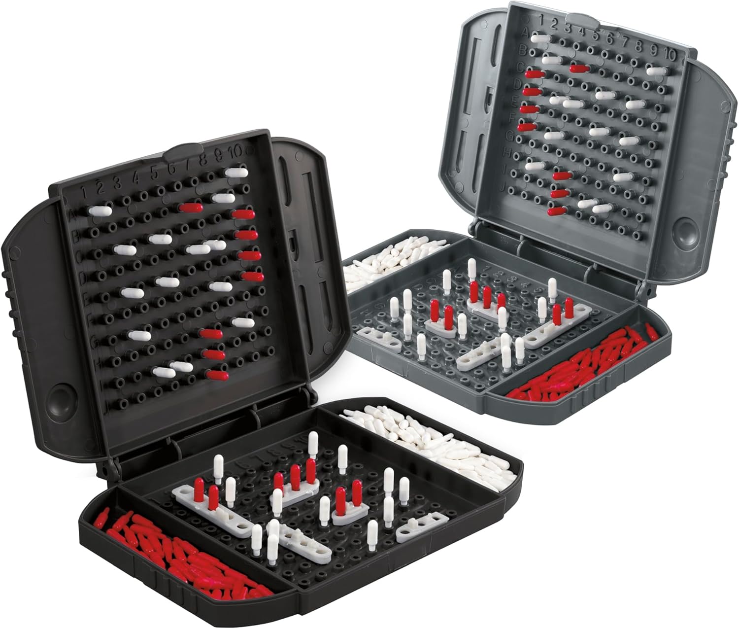Hasbro Gaming Battleship Grab and Go Game, tragbares Strategie-Brettspiel für 2 Spieler 3