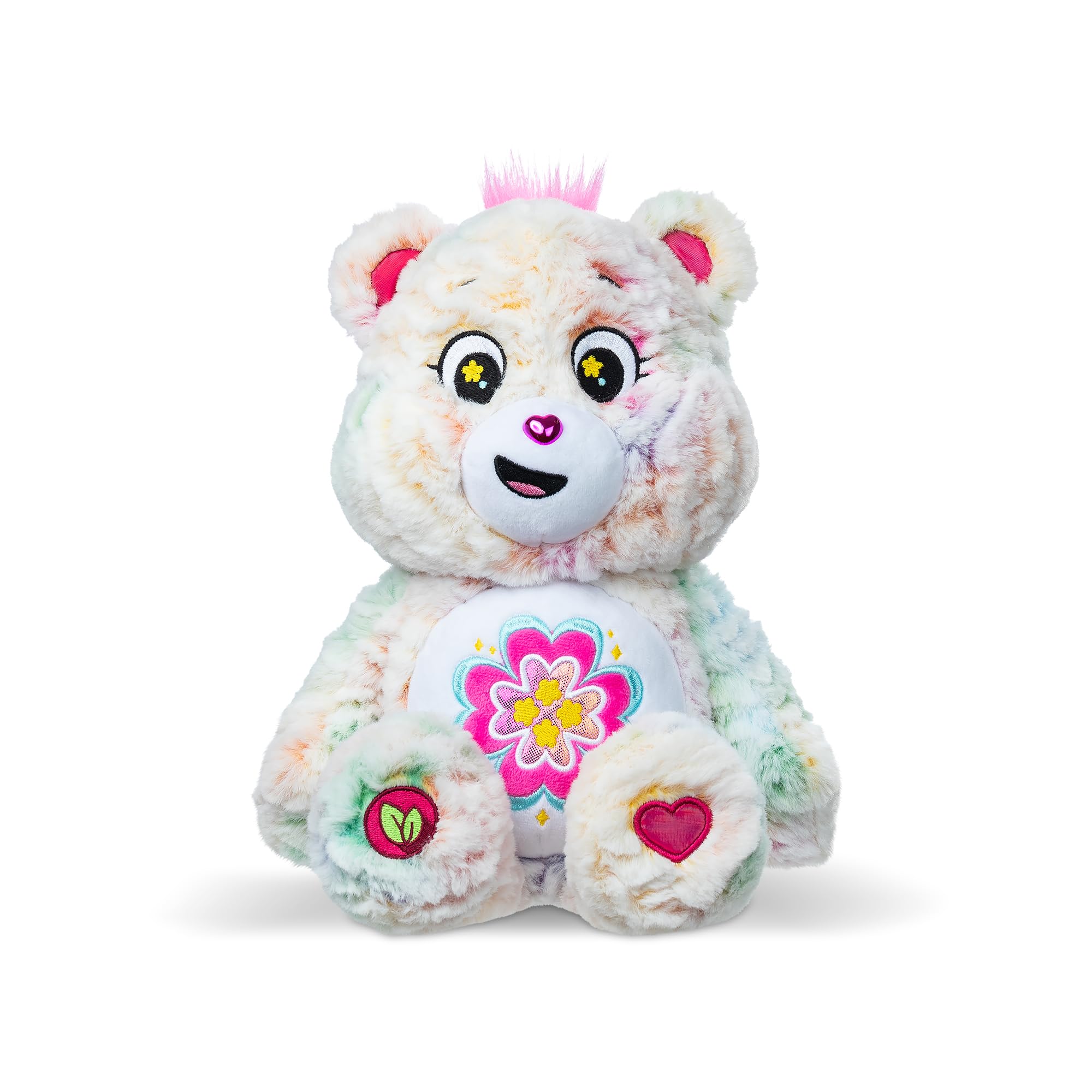 Basic Fun Care Bears Blossom Heart Bear Medium Plush - 35cm Eco-Friendly Stuffed Toy 1
