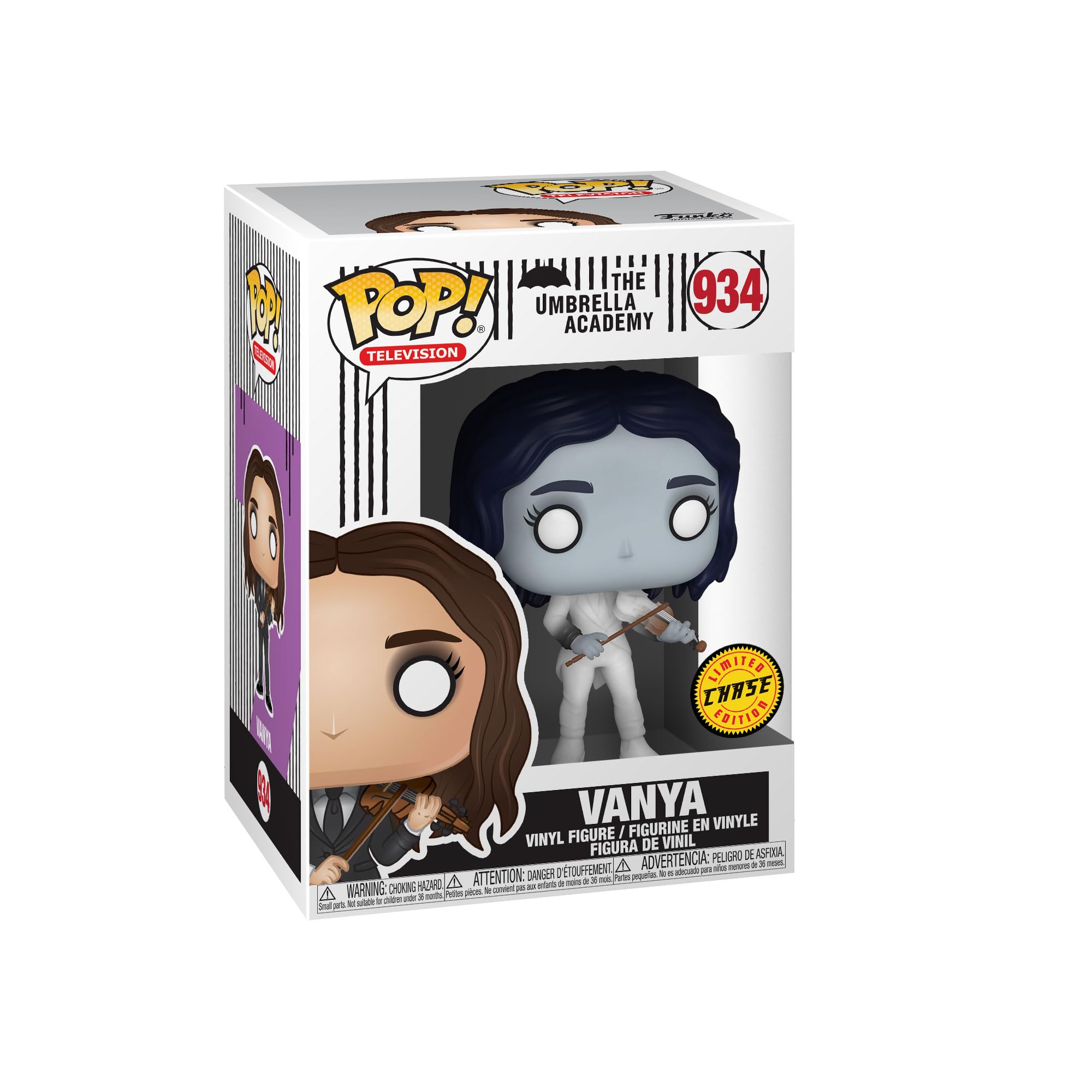 Funko Pop! TV: Umbrella Academy - Vanya Hargreeves Vinyl Figure with Rare Chase Variant (44516) 13