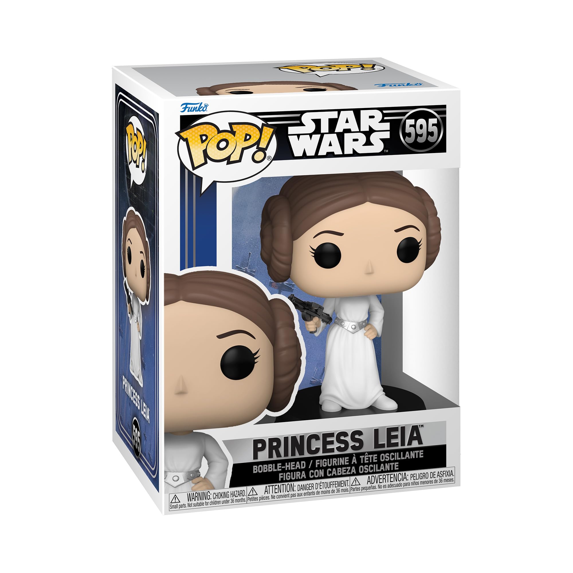 Funko Pop! Star Wars: Episode IV - Princess Leia Vinyl Figure 4