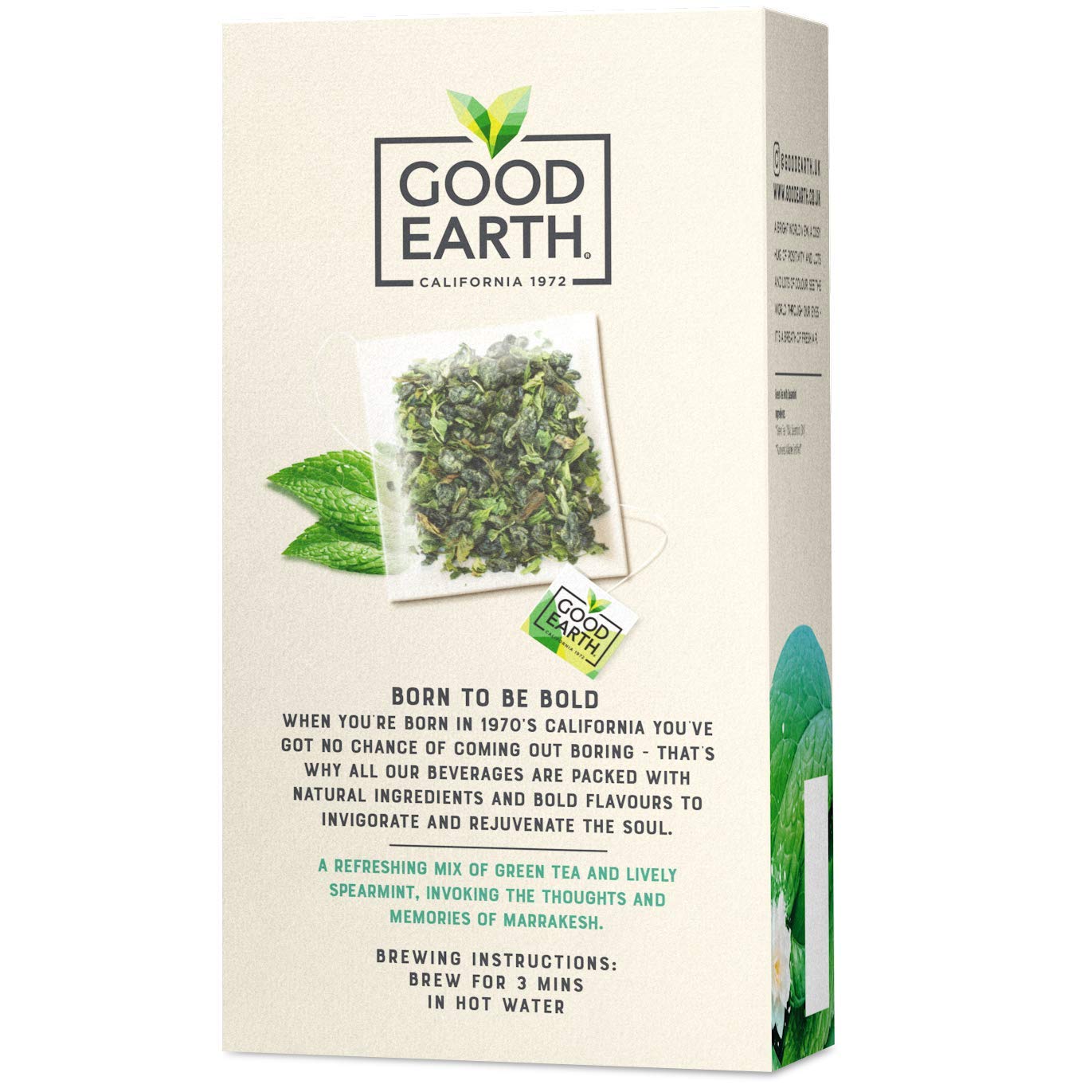Good Earth Moroccan Mint Tea - Refreshing Green Tea with Spearmint, 15 Biodegradable Tea Bags 7