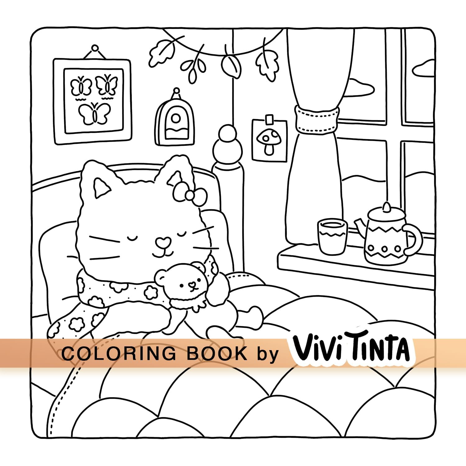 Penguin Fuzzy Hygge: Cute and Cozy Coloring Book for Adults & Teens | Paperback | English