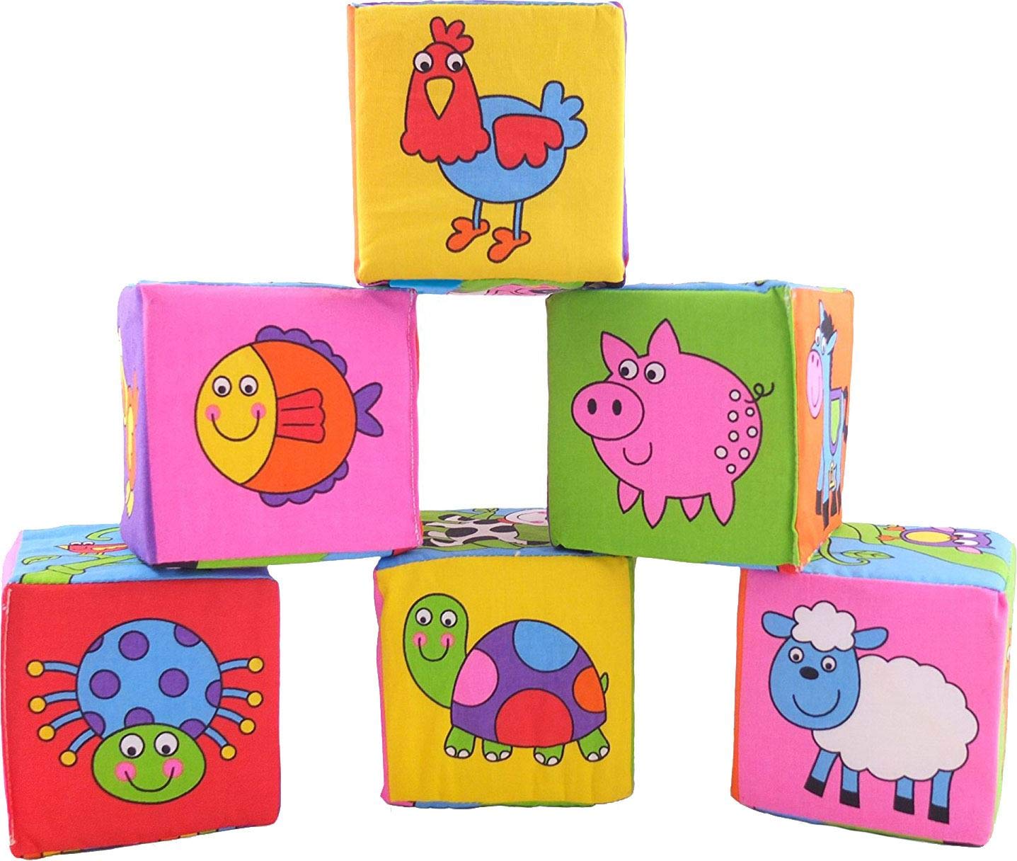 Galt Soft Blocks - Educational Stacking Toy for Babies 6 Months+ 9