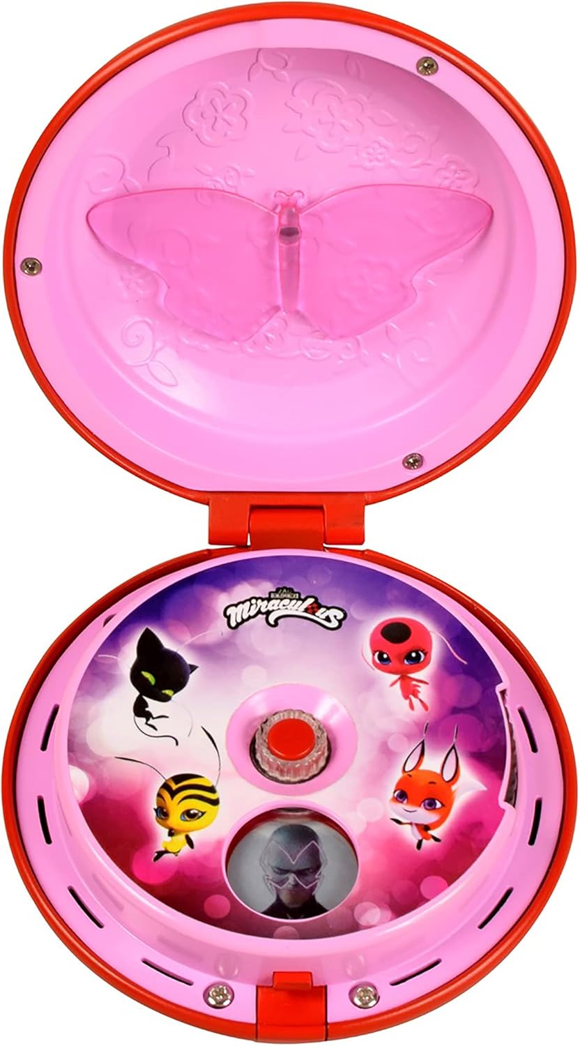 Bandai Miraculous Ladybug Yoyo Communicator - Interactive Role Play Toy with Authentic Voices