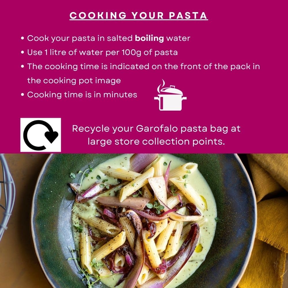 Garofalo Gluten Free Penne Italian Dried Pasta, 400g - Coeliac & Vegan Friendly 5