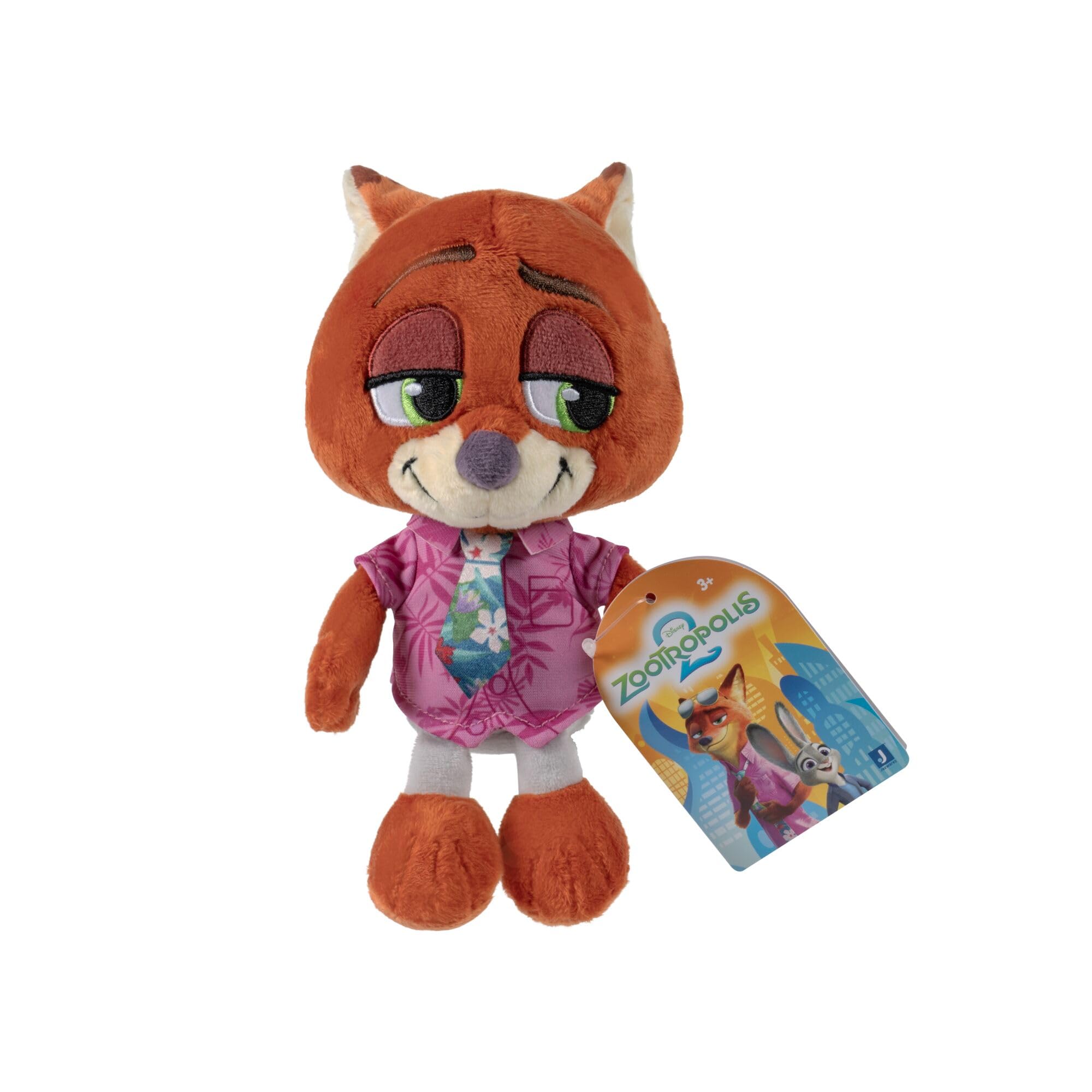 Disney's Zootropolis 2 8" Plush Nick Wilde - Stuffed Animal Toy for Kids & Collectors 6