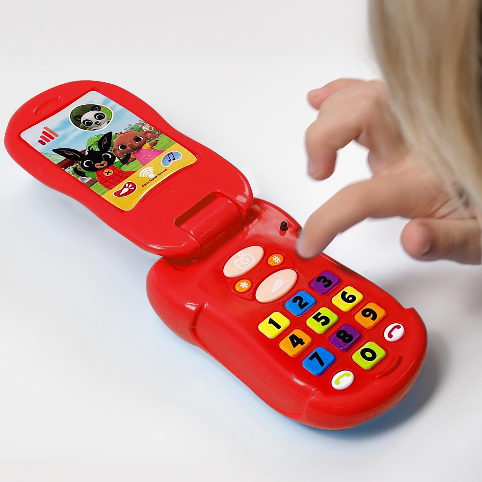 Bing Flip & Learn Phone - Interactive Educational Toy for Toddlers 18 Months+