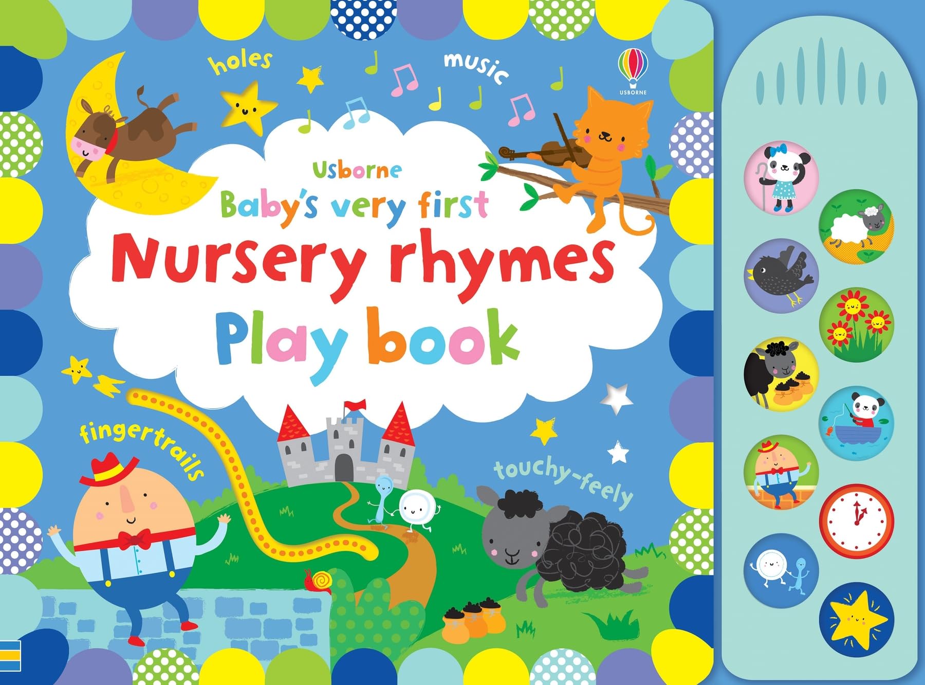 Usborne Baby's Very First Books - Baby's Very First Nursery Rhymes Playbook | Board Book | Fiona Watt