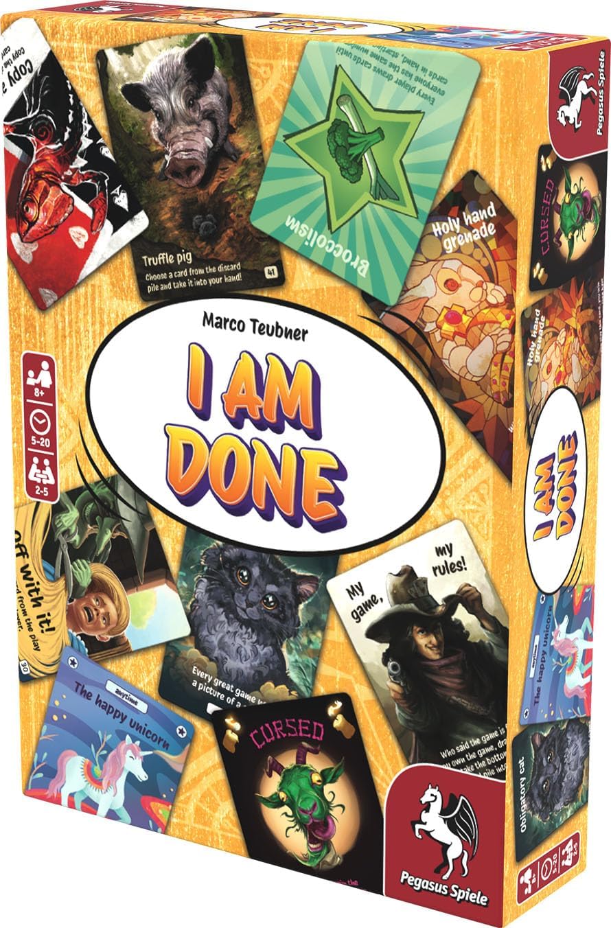 Pegasus Spiele I am Done Kartenspiel