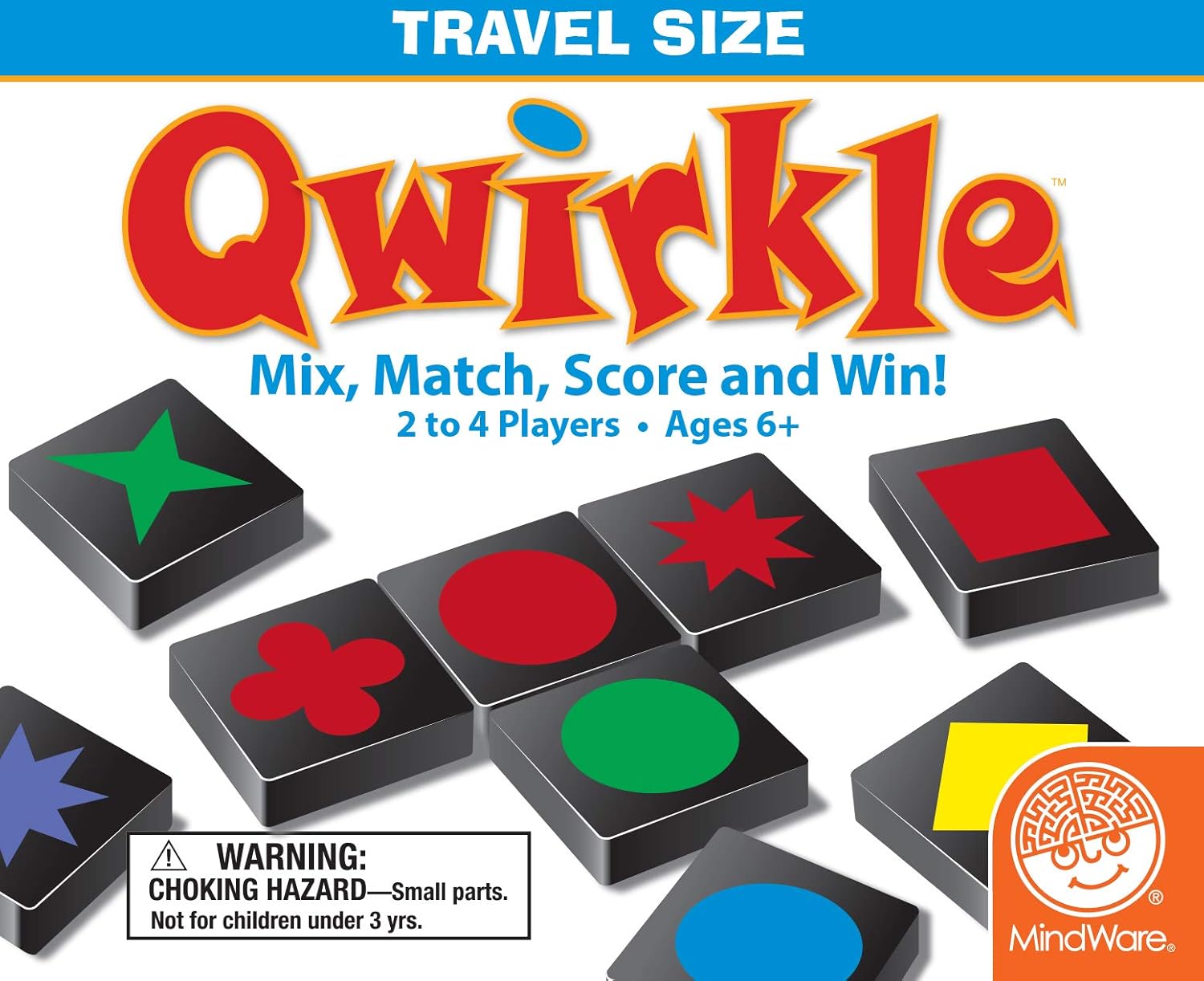 MindWare Qwirkle: Travel Board Game 3