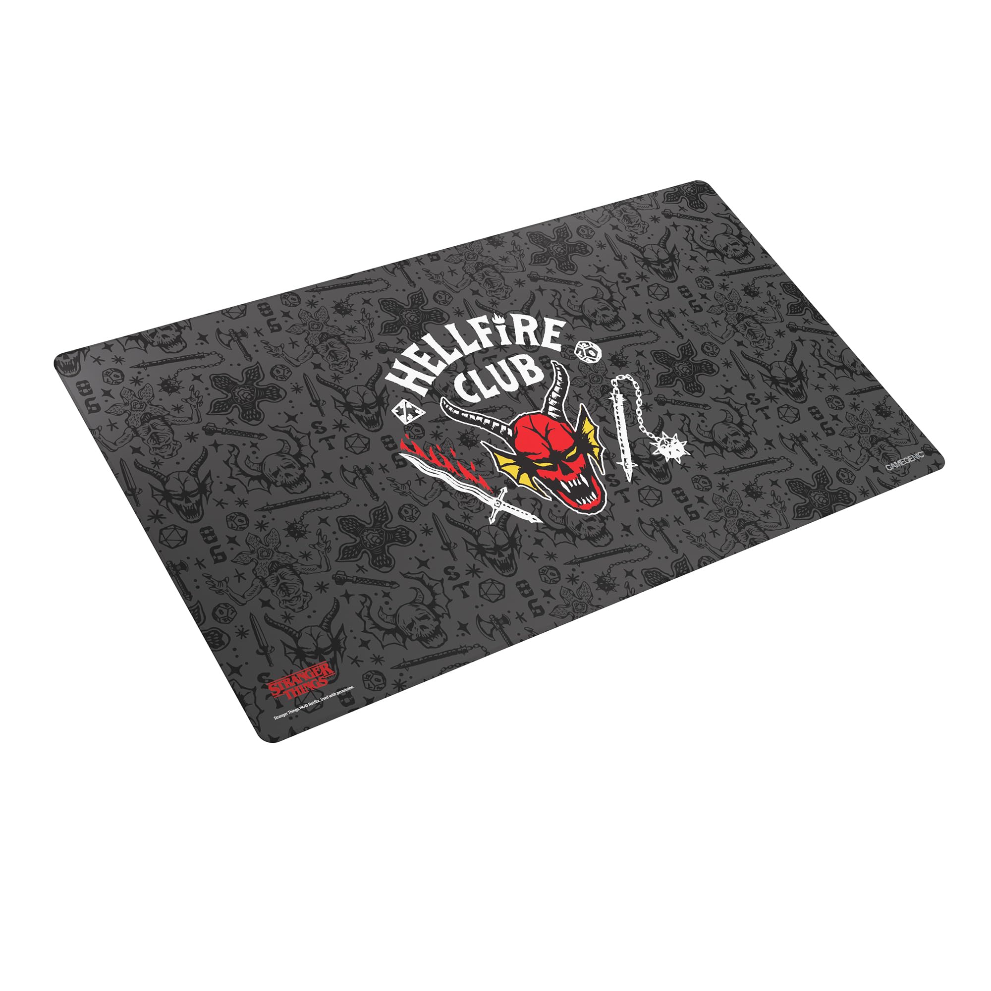 Gamegenic GGS40036ML Prime Playmat - Stranger Things Hellfire Club 2mm Gaming Mat