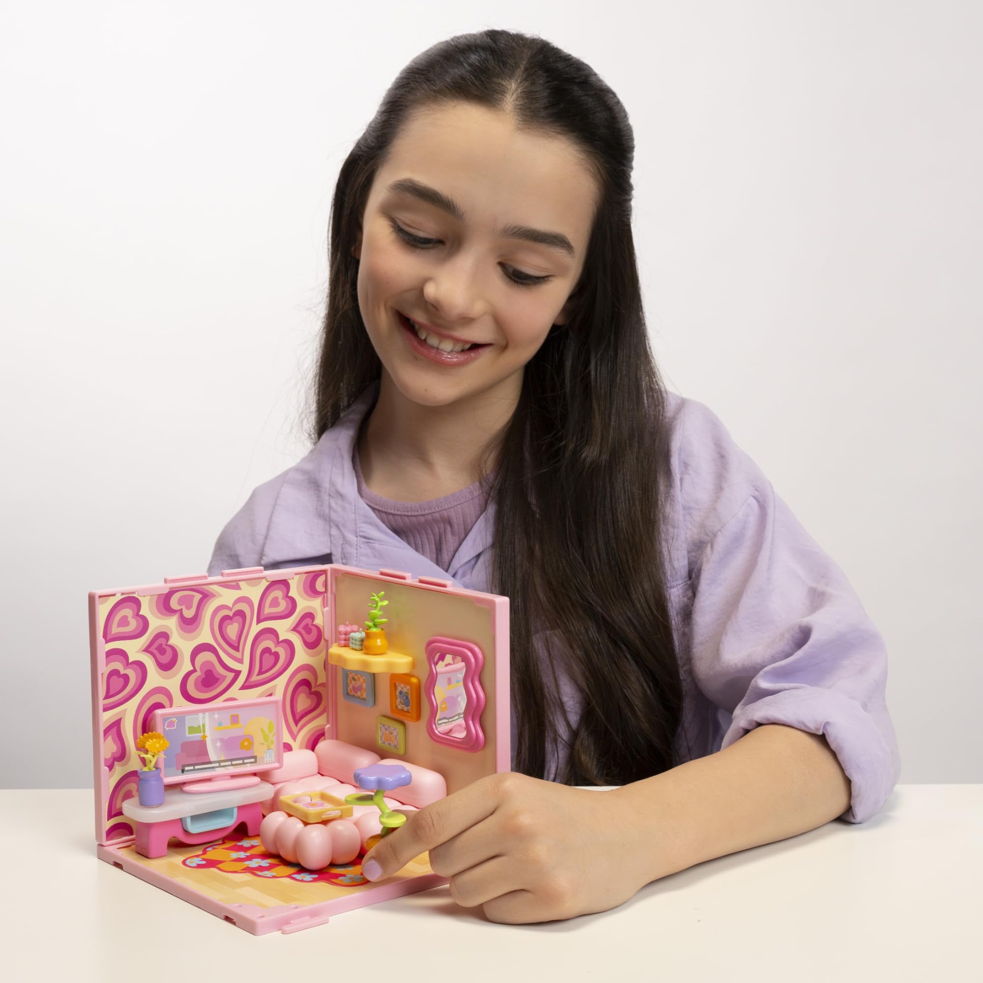 Goliath Suite Spaces Living Room Set - Modular Dollhouse Playset for 6 Years and Up 3