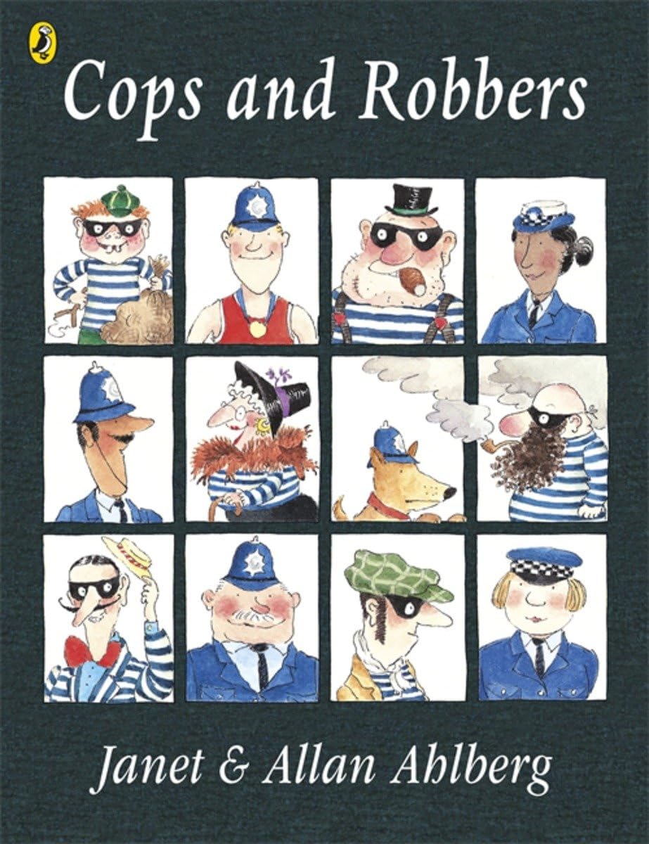Puffin Cops and Robbers by Allan Ahlberg | Children's Jobs & Careers Book | Paperback 1