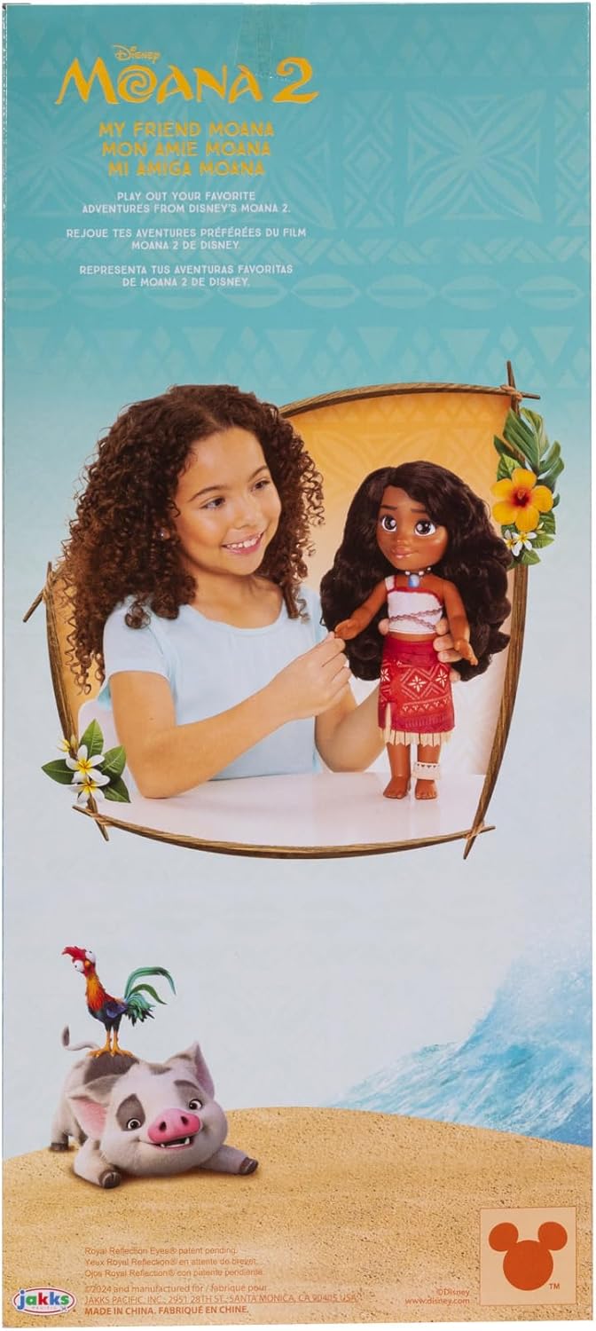 My Friend Moana Doll - 14" Disney Moana 2 Officially Licensed Toy for Kids 3