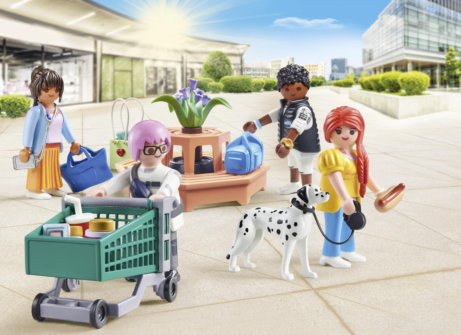 Playmobil MyFigures Shopping Playset - 80-Piece Fashion Fun for Ages 5+ 9