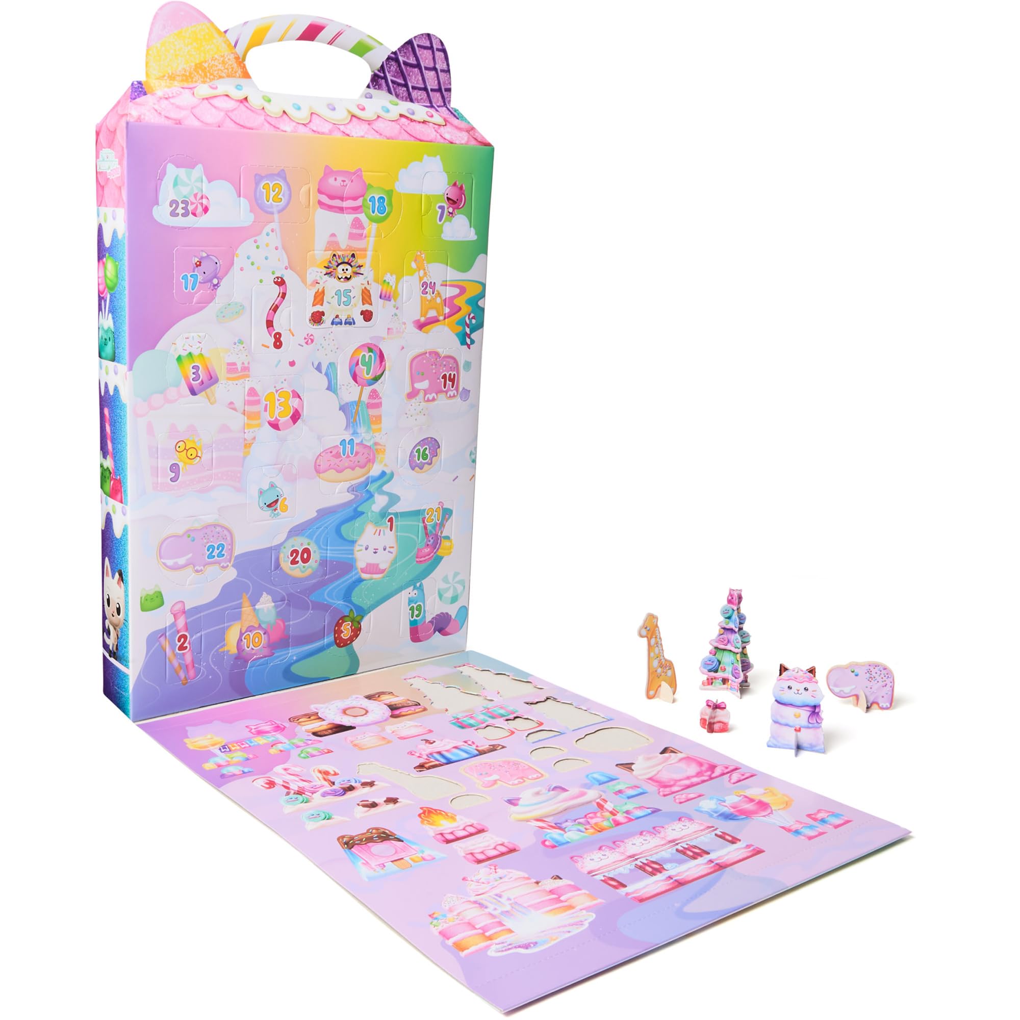 Gabby's Dollhouse: The Movie Sweet Treat Advent Calendar - 24 Surprise Toys for Kids