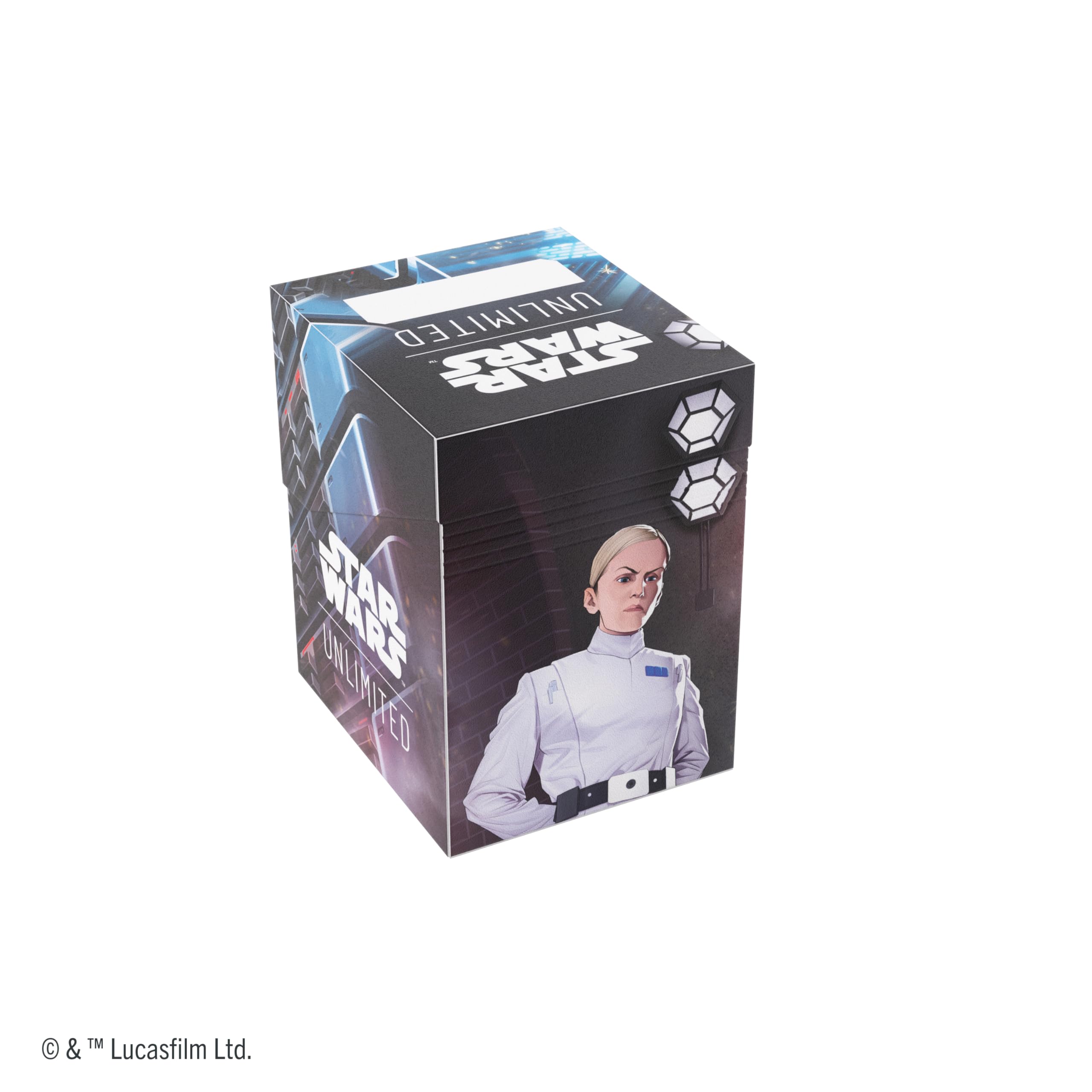 Gamegenic Star Wars: Unlimited Soft Crate - Cassian Andor/Dedra Meero | Holds Double-Sleeved Deck