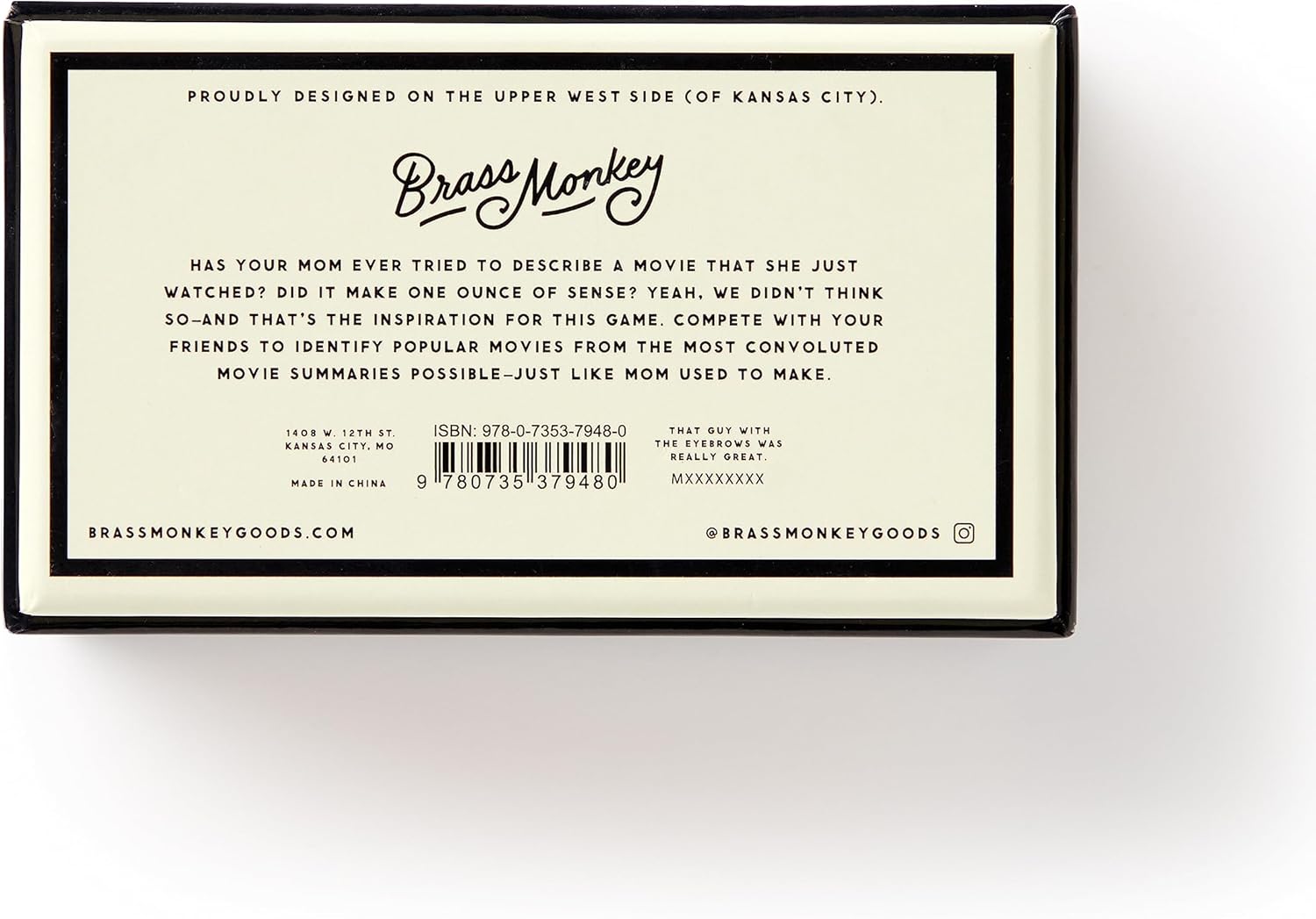 Poorly Explained Movies Game - Board Game