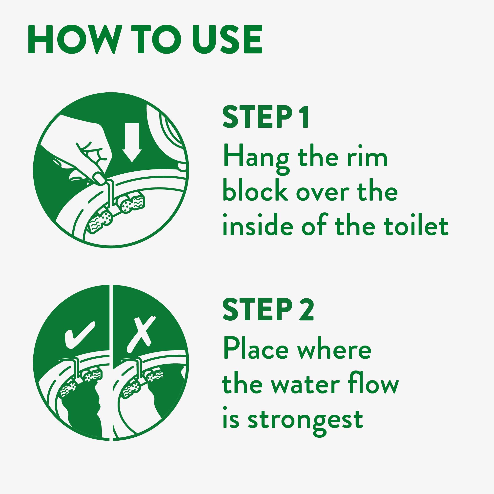 Zoflora - Toilettenrandstein mit Blauem Lotus und Seerose, 48 g