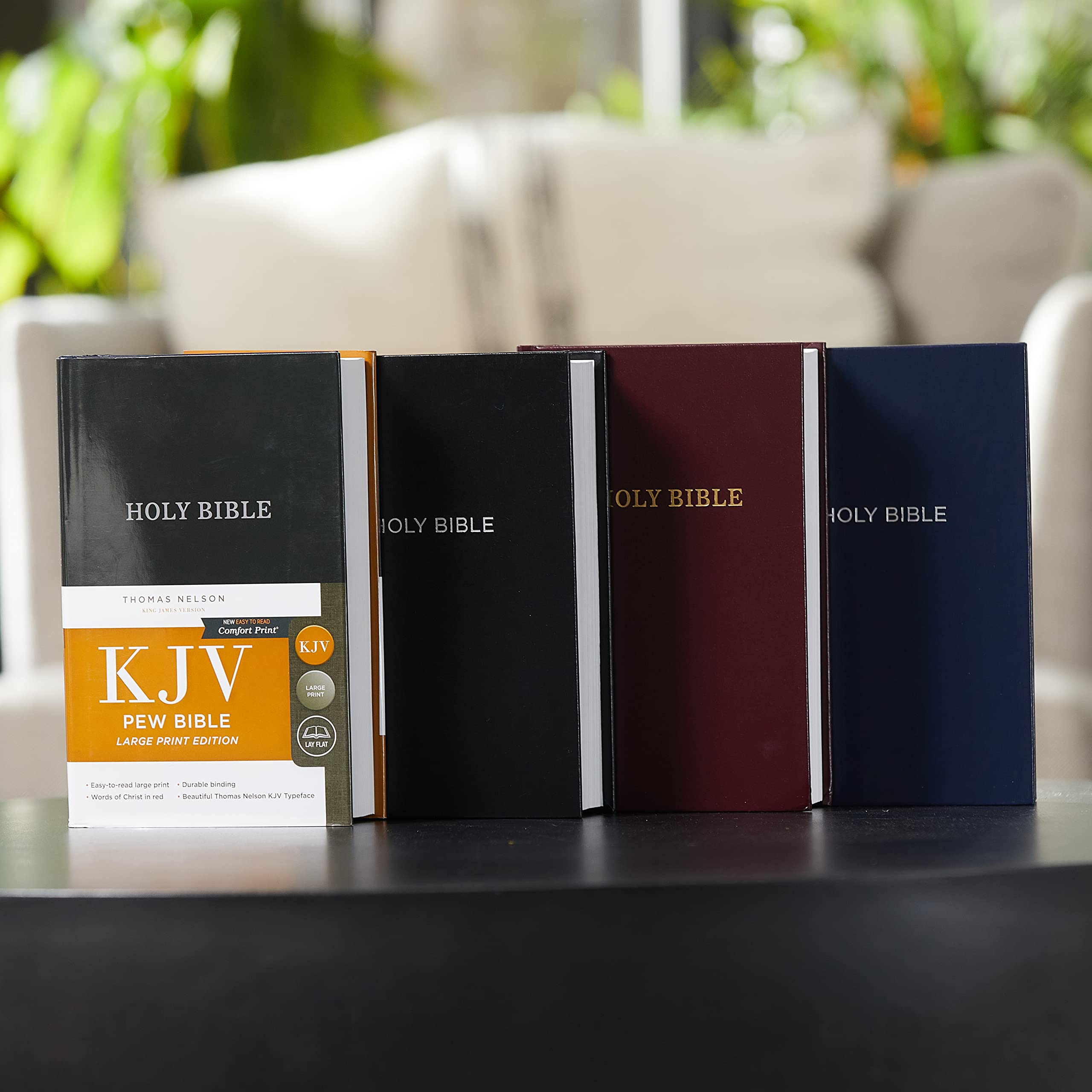 HarperCollins KJV Pew Bible - Large Print | Hardcover | Red Letter Edition 7