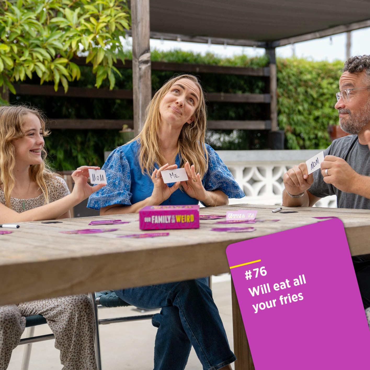 Our Family is So Weird - Family Party Game by DSS Games, 150 Prompt Cards, Dry-Erase Boards & Markers, Ages 14+ 8