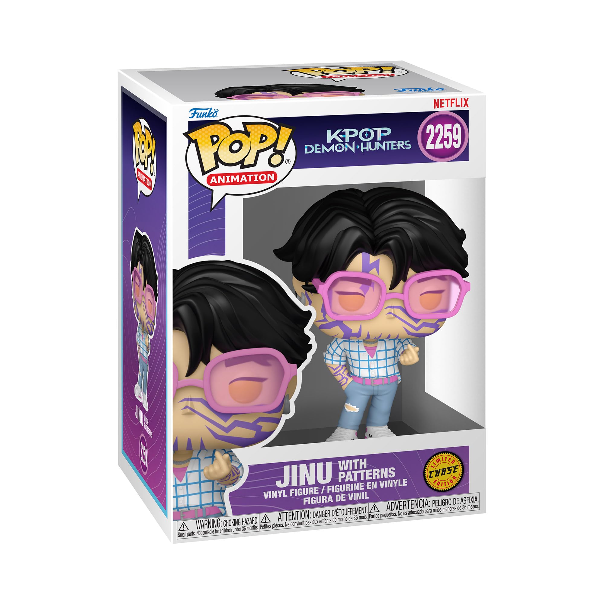Funko Pop Animation: KPop Demon Hunters - Jinu - 1-6 Odds for Rare Chase Va 4