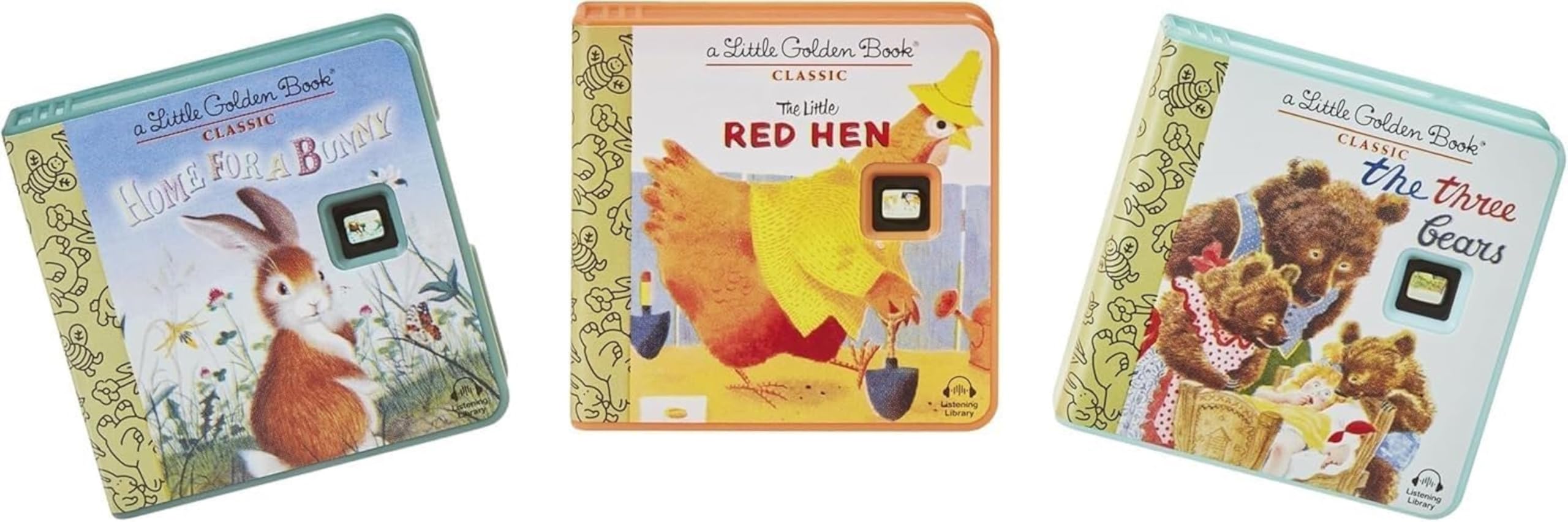 Little Tikes Little Golden Books Tiersammlung für Story Dream Machine – 3 Geschichten und Lichteffekte für Kinder ab 3 Jahren 3