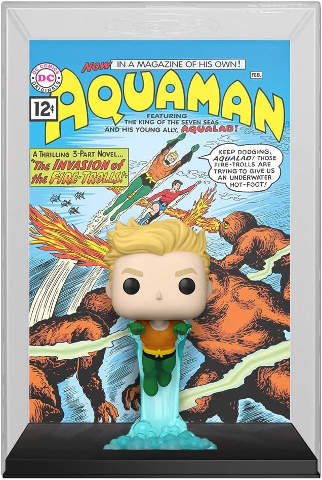 Funko Pop! Comic Cover DC - Aquaman Vinyl Figure (67404) 8