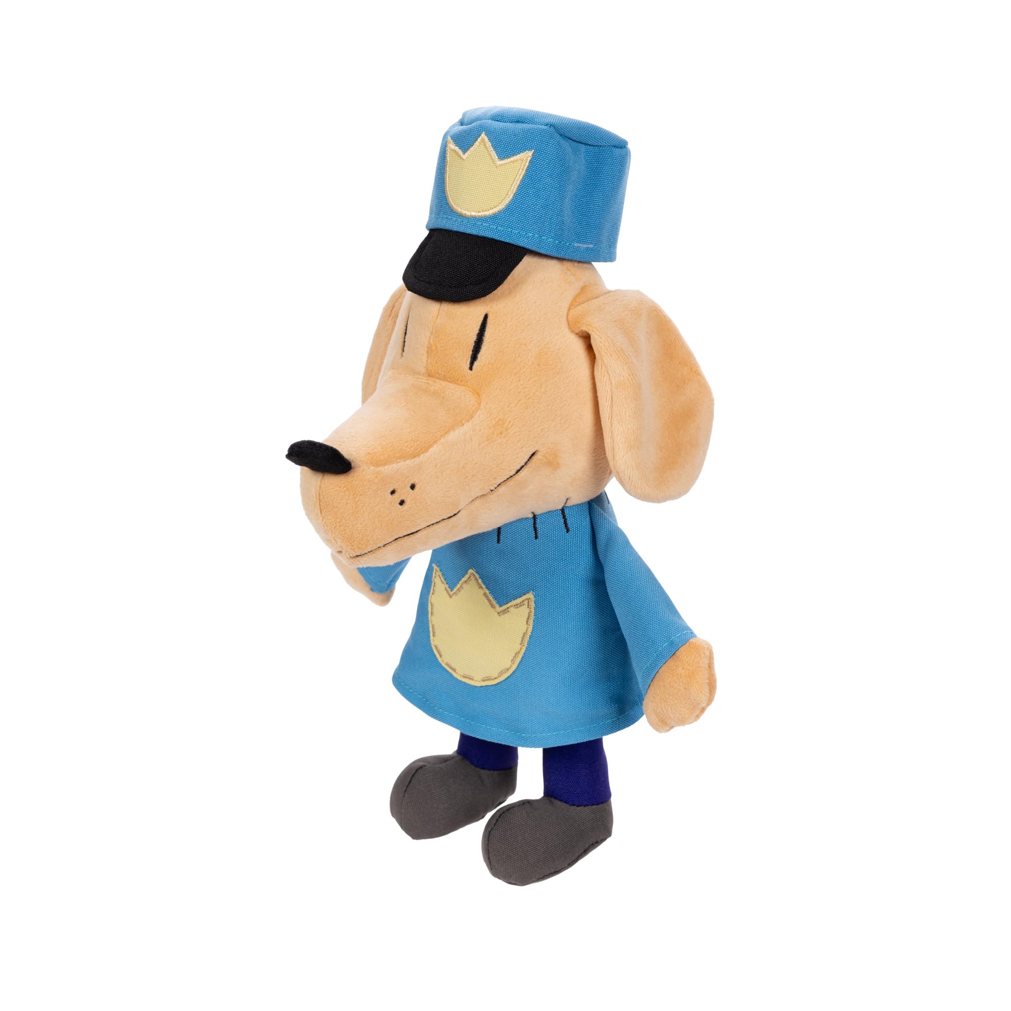 Dog Man - Interactive Plush Toy with Flipping Ears and Fart Sound | Ages 4+ | Medium Size