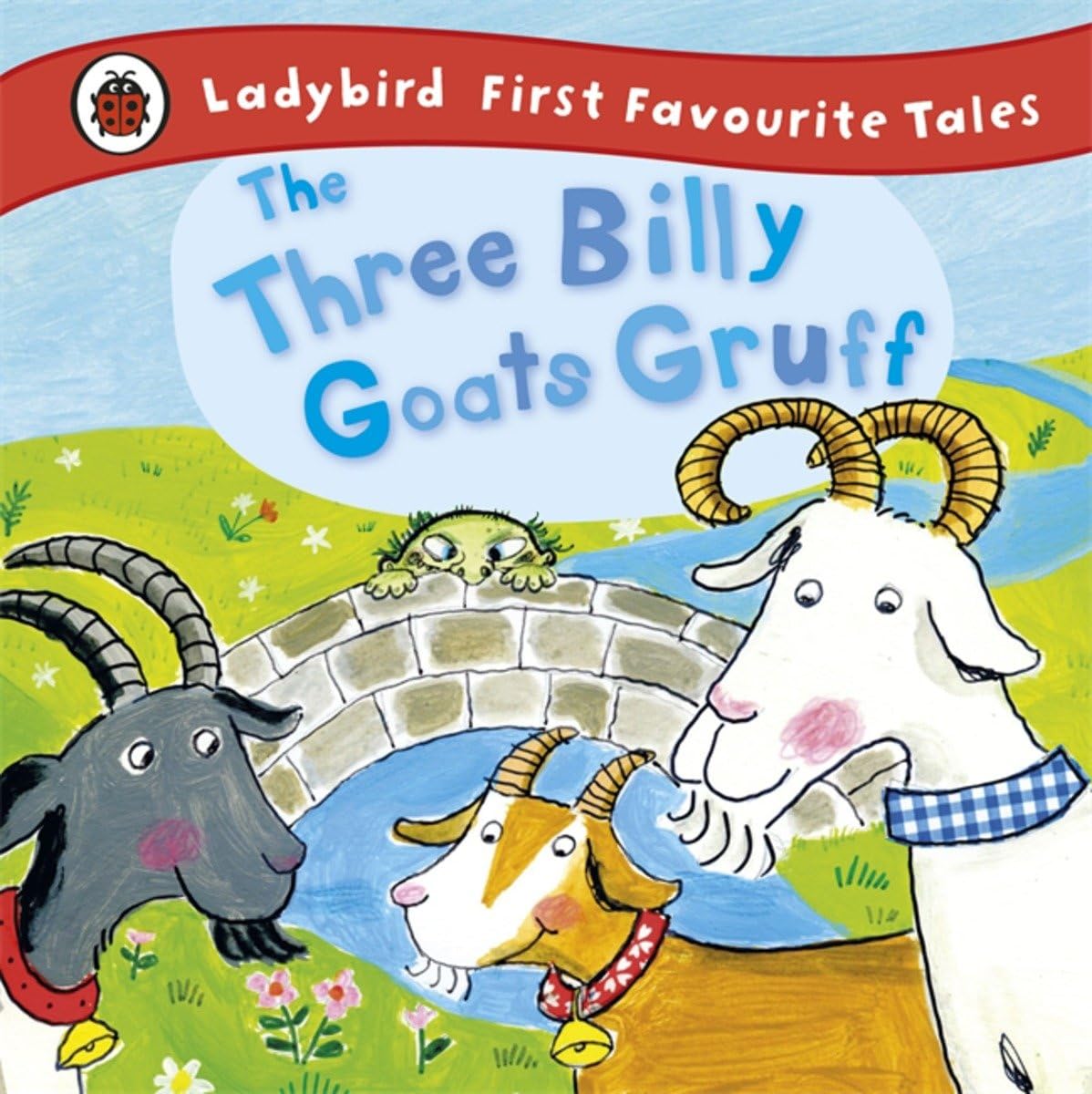Penguin The Three Billy Goats Gruff: Ladybird First Favourite Tales Illustrated Hardcover Picture Book 1