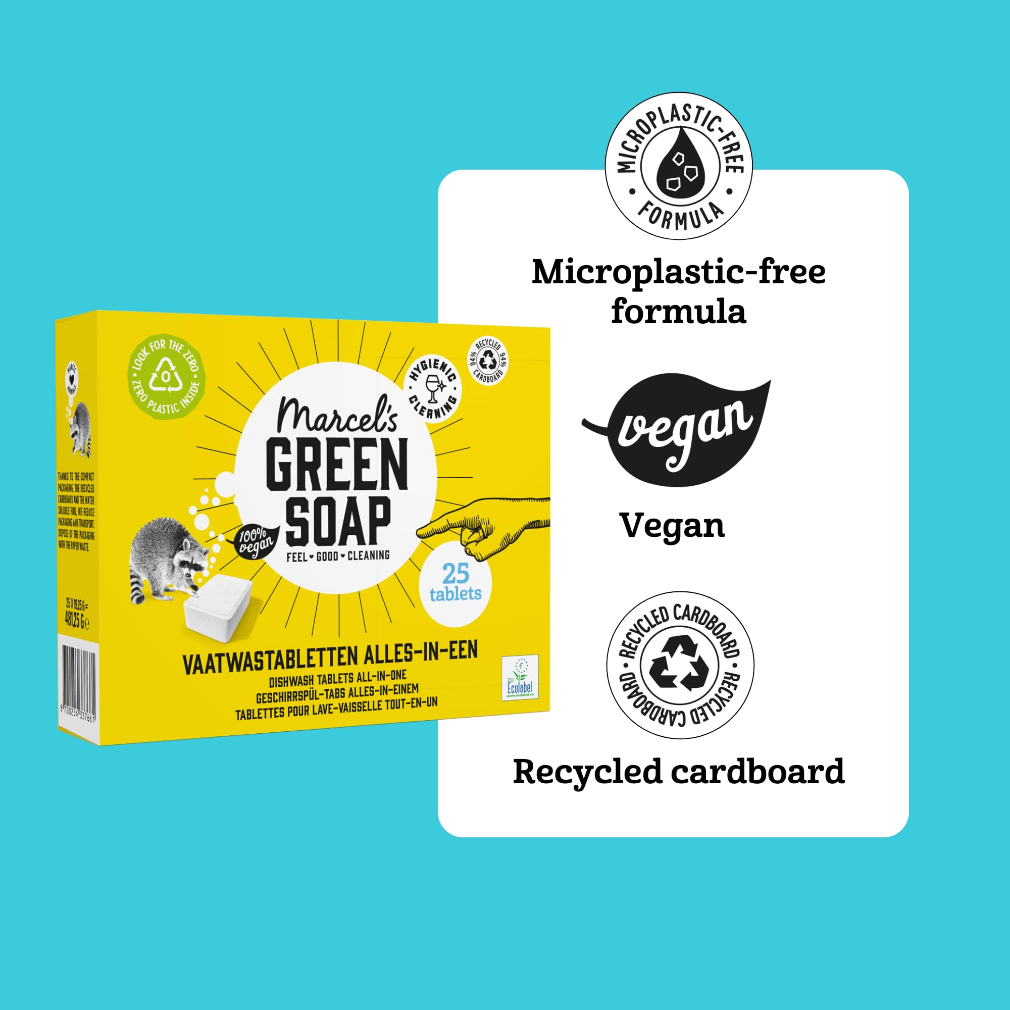 Marcel's Green Soap - Geschirrspültabs All-in-One - 25er-Pack 4