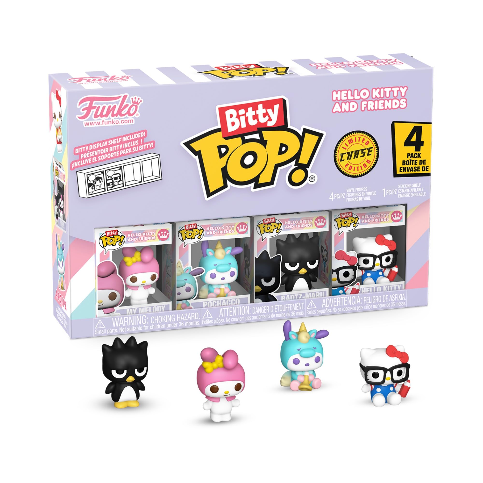 Funko Bitty Pop! Sanrio - My Melody Vinyl Figure 4PK with Mystery Mini