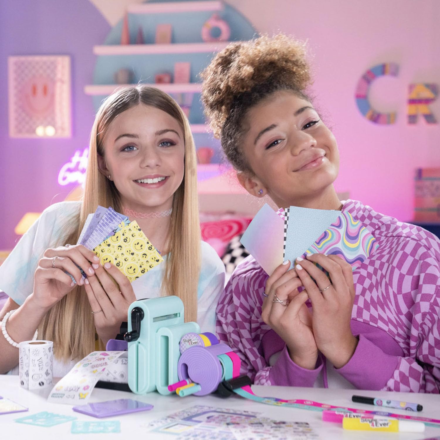 Style 4 Ever 3 in 1 Scrapbooking Station - Customize Notebooks, Stickers & Tape 4