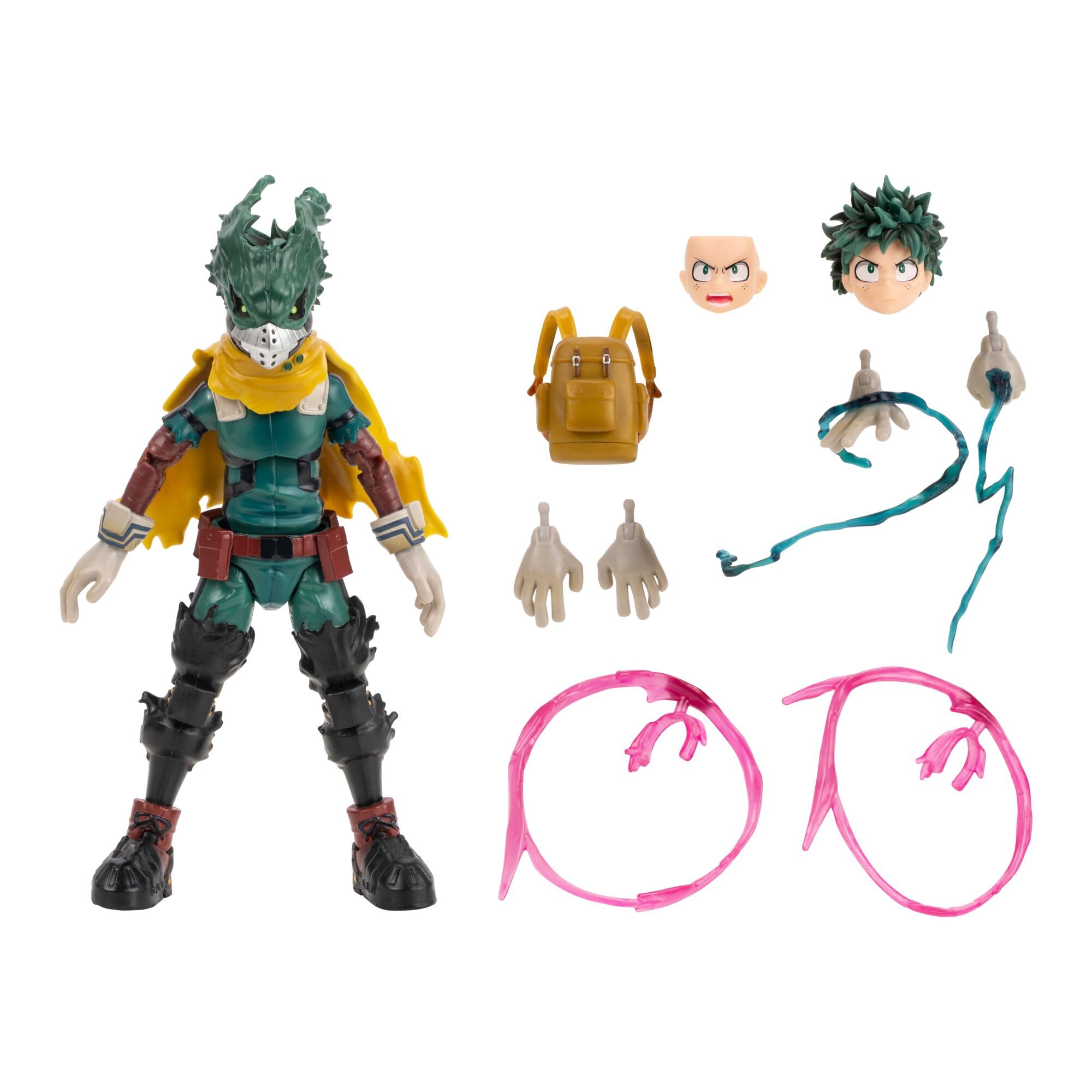 Total Anime Izuku Midoriya Figure - 6.5-Inch Collectible | 30+ Points of Articulation | Classic Edition