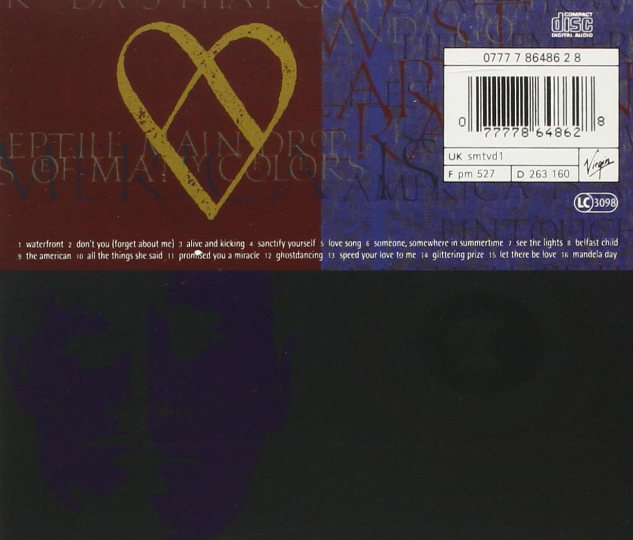 Simple Minds - Glittering Prize 81/92 Audio CD