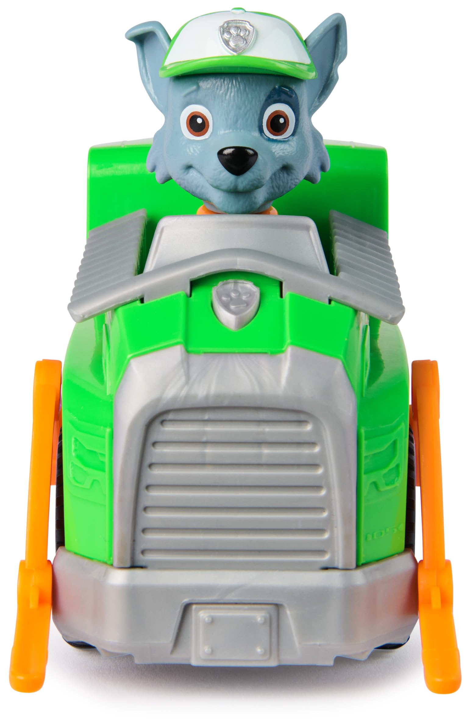 Paw Patrol Rocky's Recycling Lorry - Toy Vehicle with Collectible Action Figure for Kids 3+ 3
