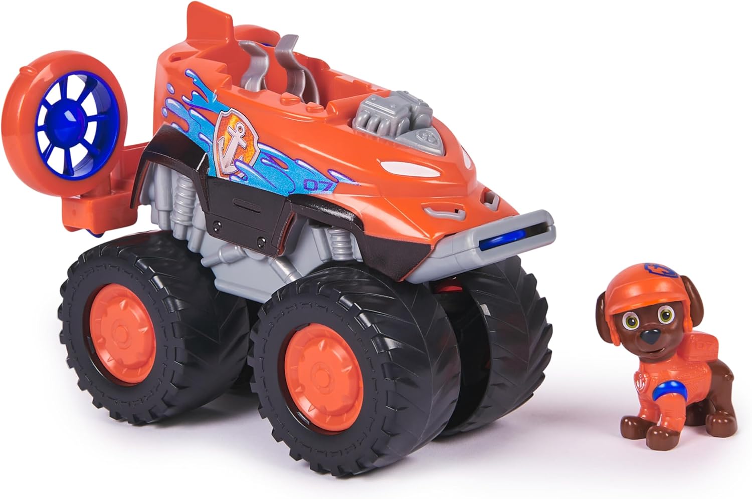 Paw Patrol Rescue Wheels Zuma's Hovercraft Toy Truck with Projectile Launcher - Ages 3+ 3