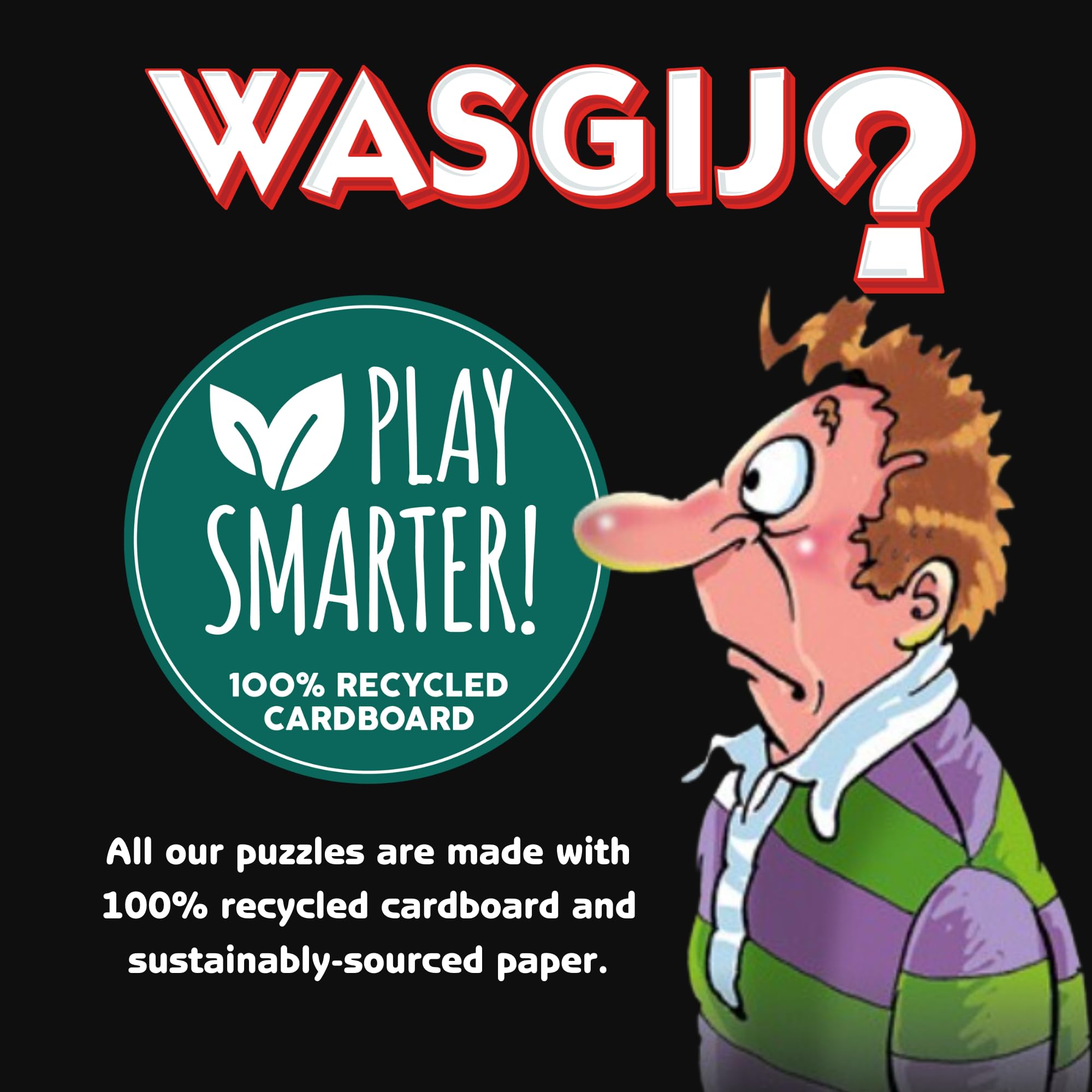 Wasgij Destiny 28: Dad Cave - 1000 Piece Puzzle for Adults