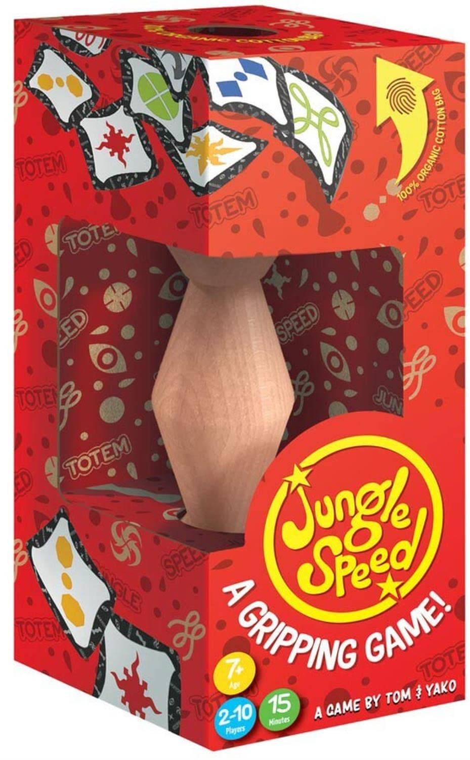 Zygomatic Jungle Speed Eco Box Card Game | Ages 7+ | 2-10 Players | 15 Min Playtime