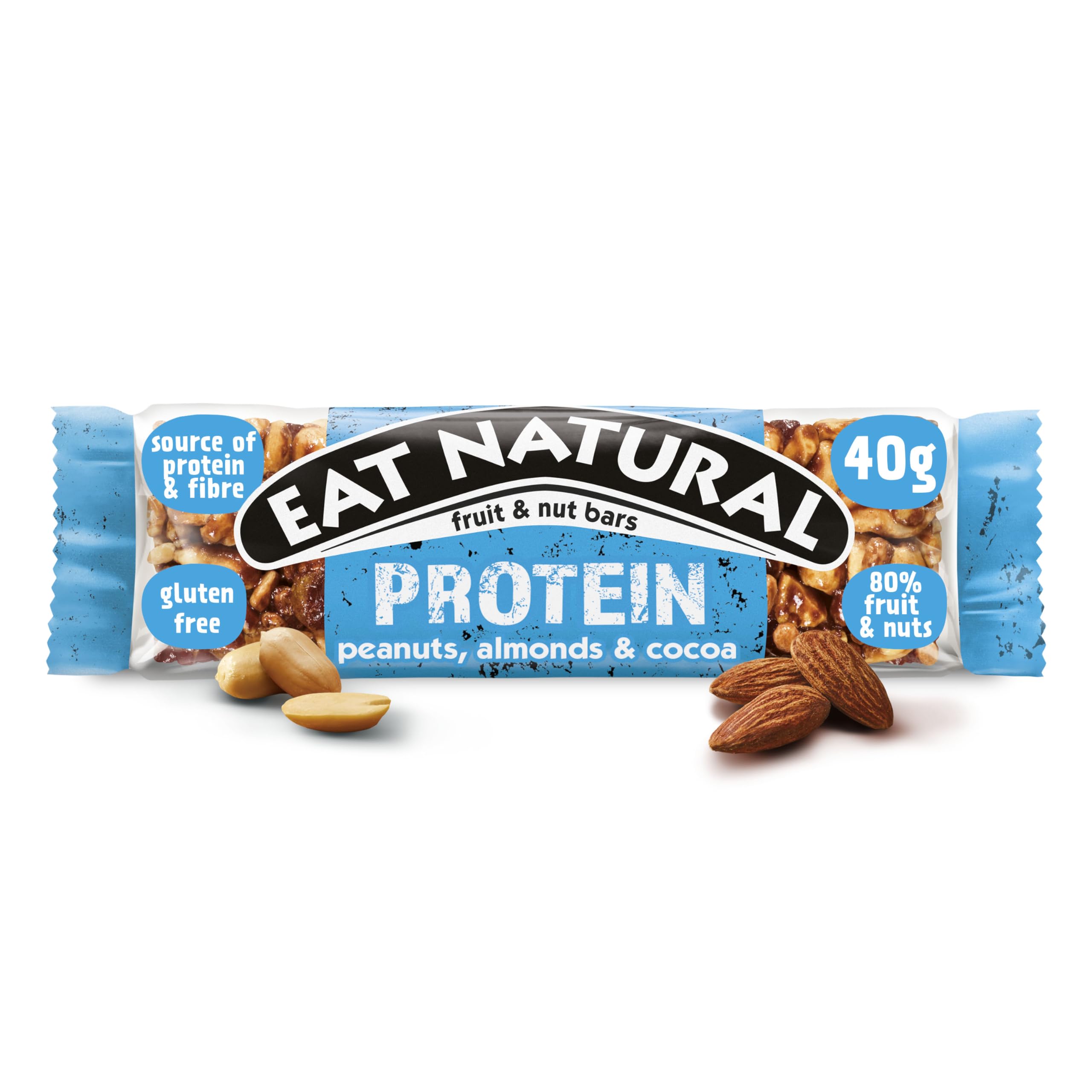 Eat Natural Protein Peanuts, Almonds & Cocoa Fruit & Nut Bars 12 x 40g 3