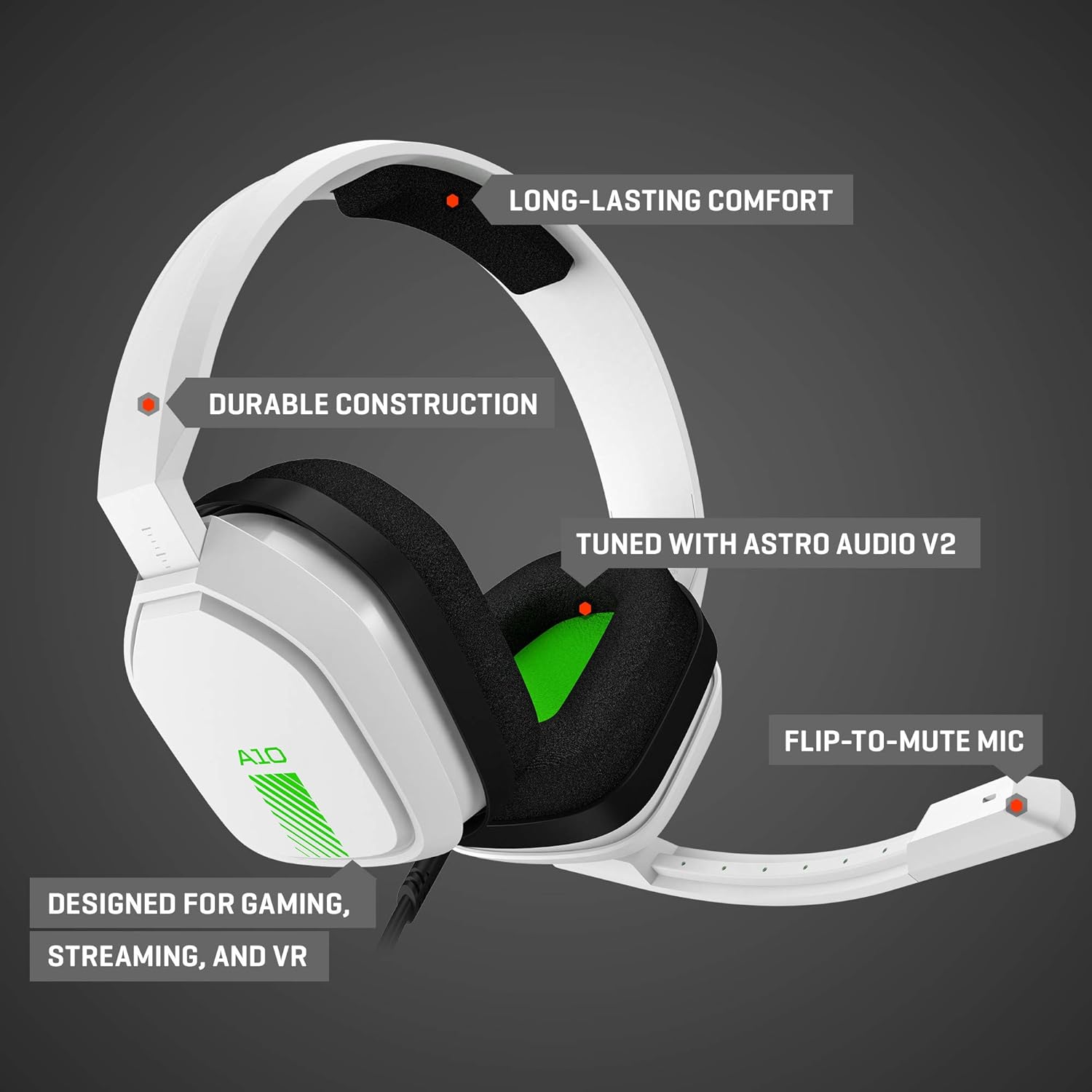 ASTRO Gaming A10 Kabelgebundenes Gaming-Headset – Leicht, robust für Xbox, PlayStation, PC und Mobilgeräte 6