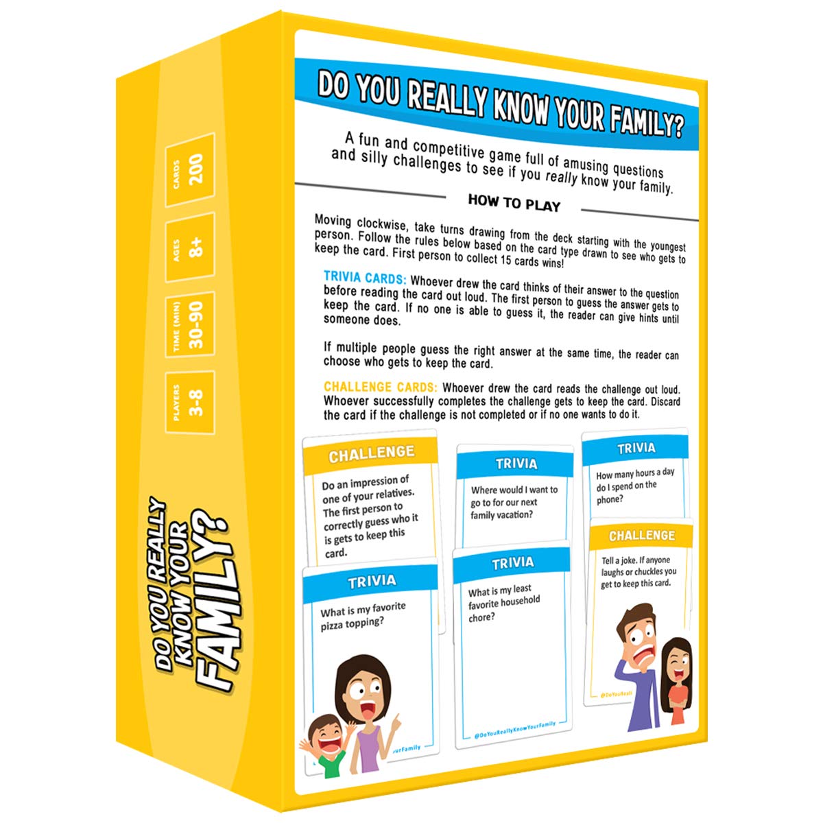 Moose Games Do You Really Know Your Family? Card Game 5
