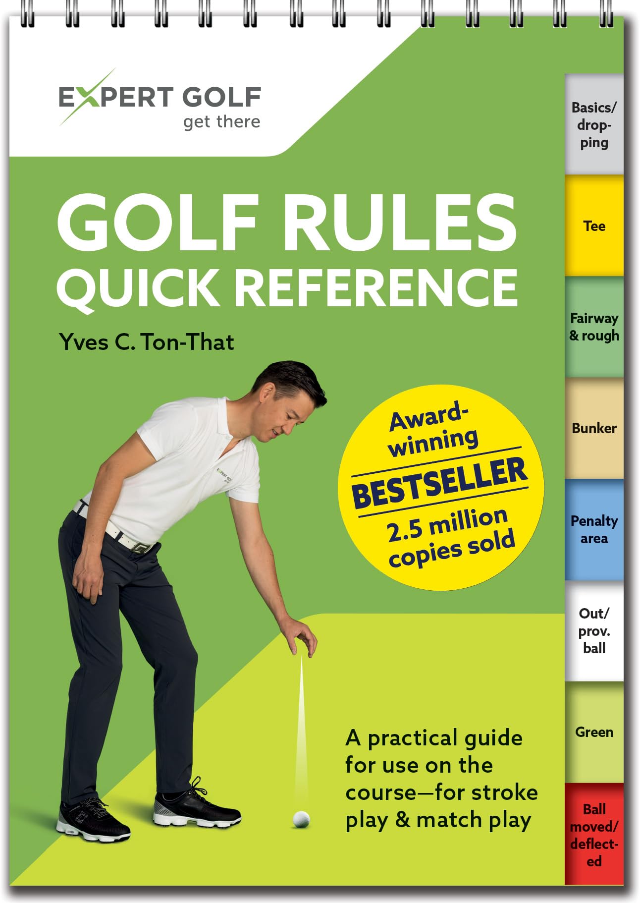 Expert Golf Golf Rules Quick Reference 2023-2026 | Spiral Bound | English