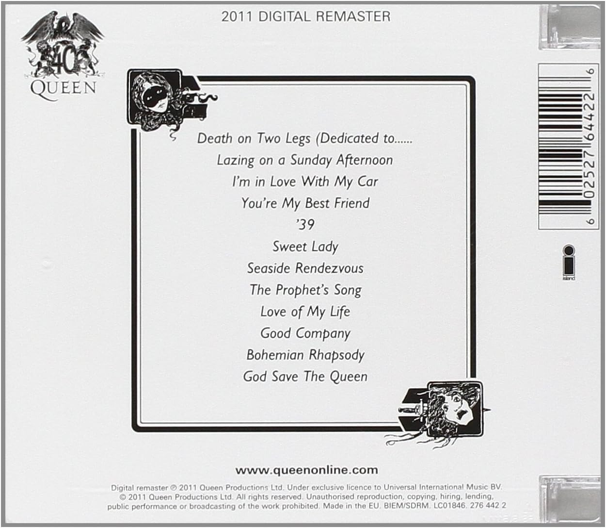 A Night at the Opera (1975) - CD