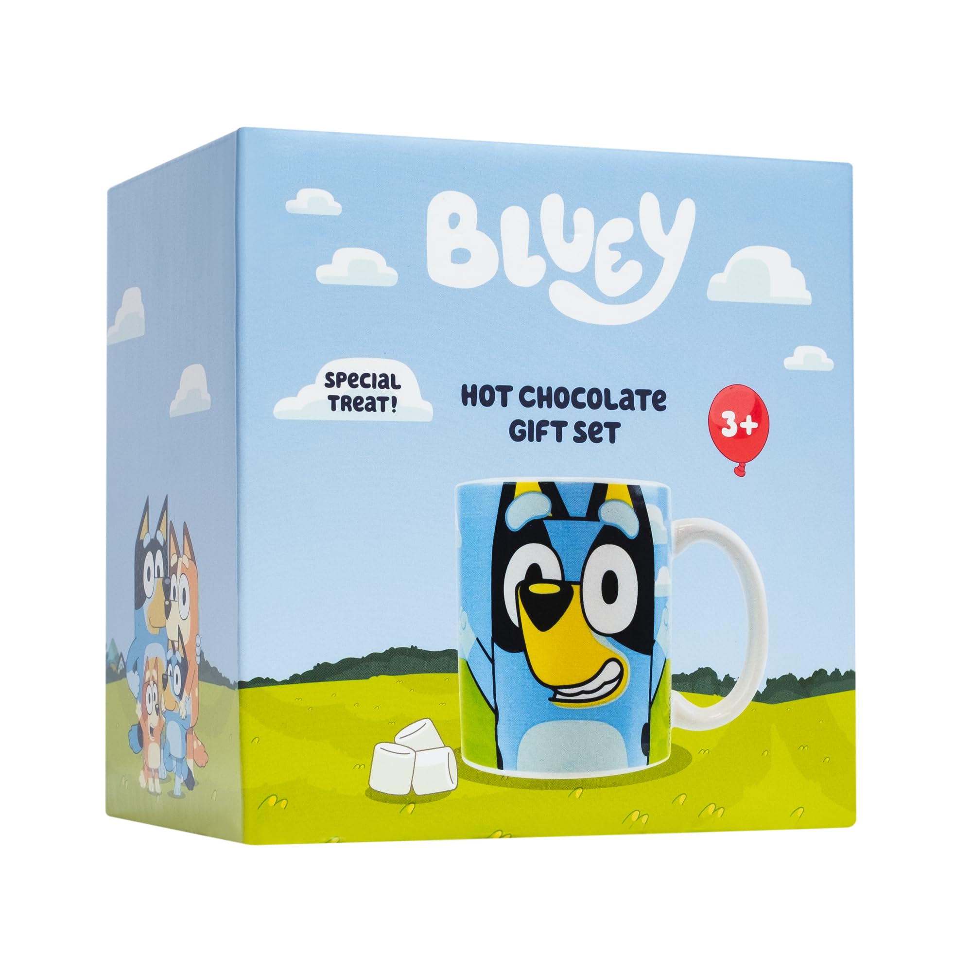 Beams International – Bluey Heiße Schokolade Geschenkset mit Tasse mit Bluey &amp; Bingo 6