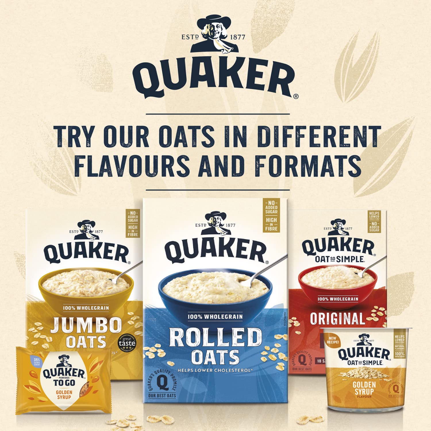 Quaker Oat So Simple Original Porridge Pots, 45 g (Pack of 8) 7