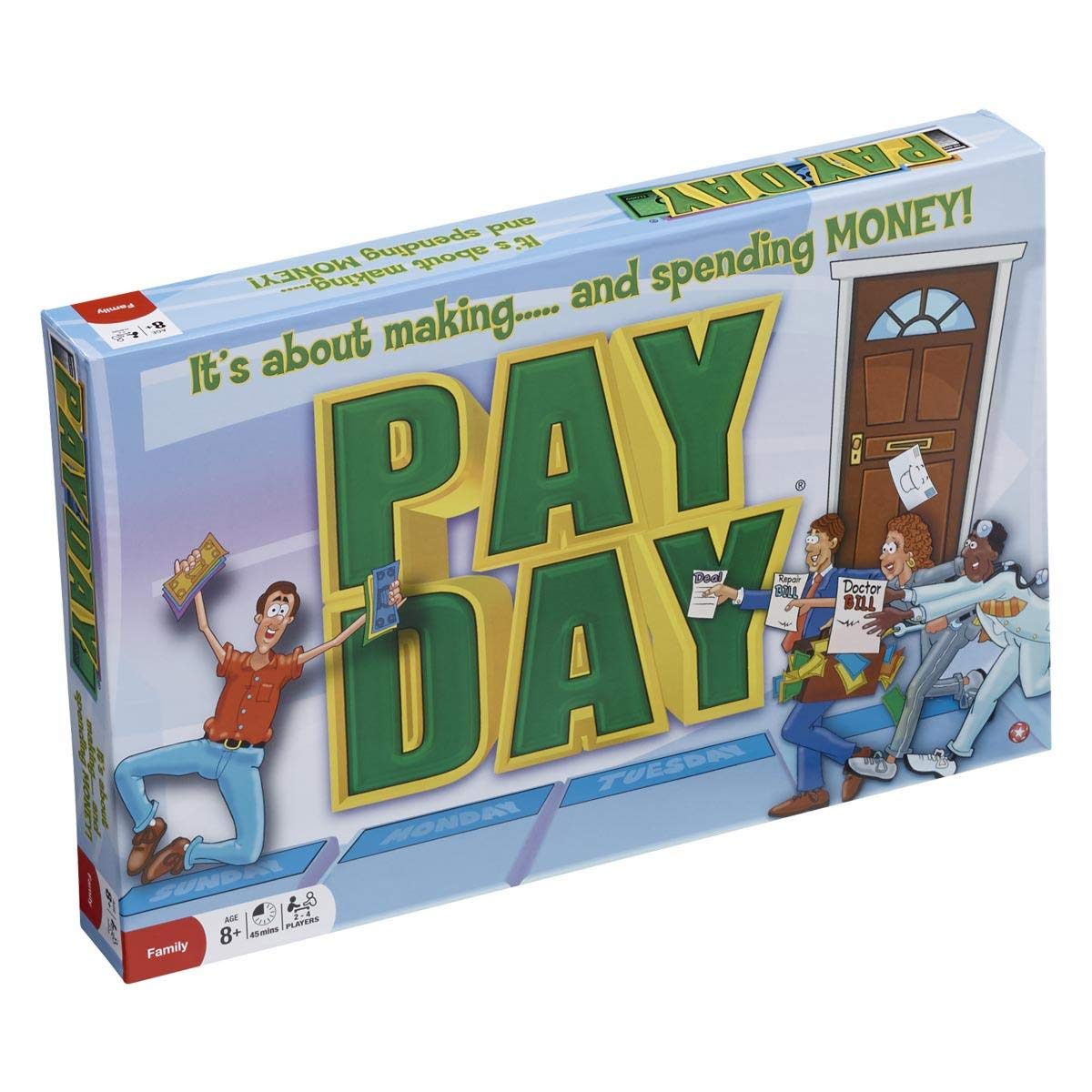 Winning Moves Pay Day Board Game - Classic Money Management Game | Ages 8+ | 2-4 Players