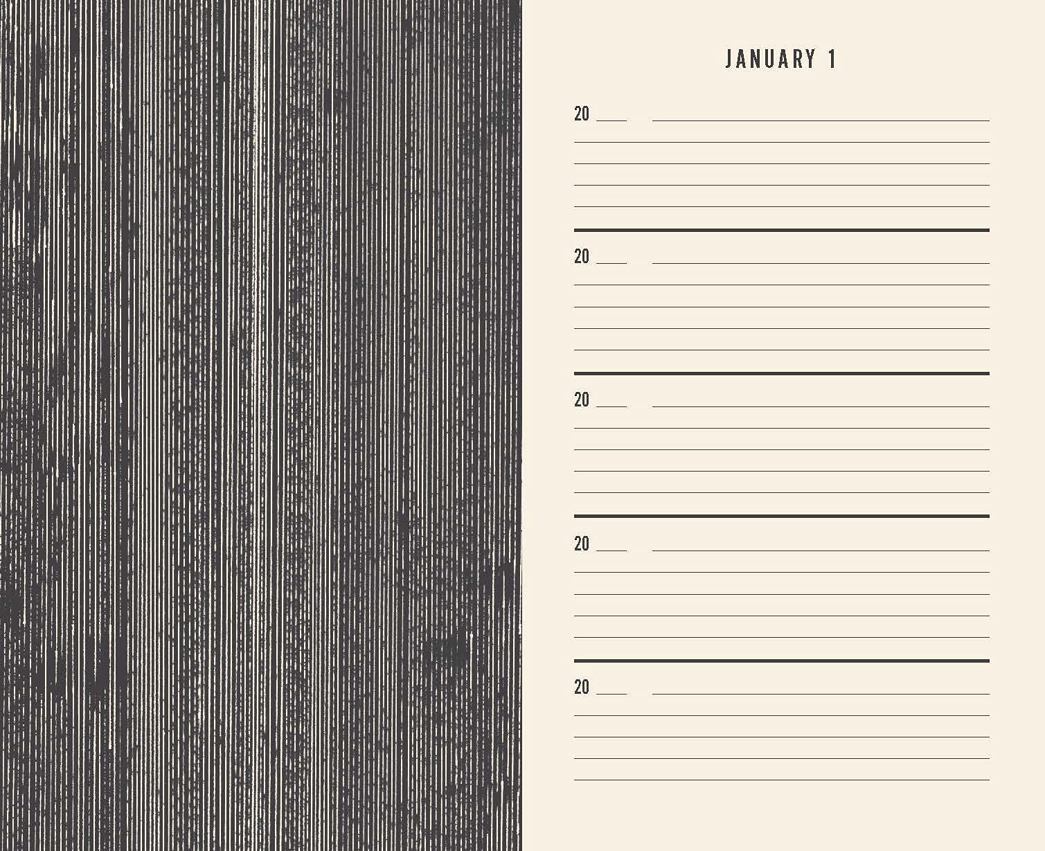 Chronicle Books Canvas One Line a Day - Five-Year Memory Journal | Diary Binding | English Language 8