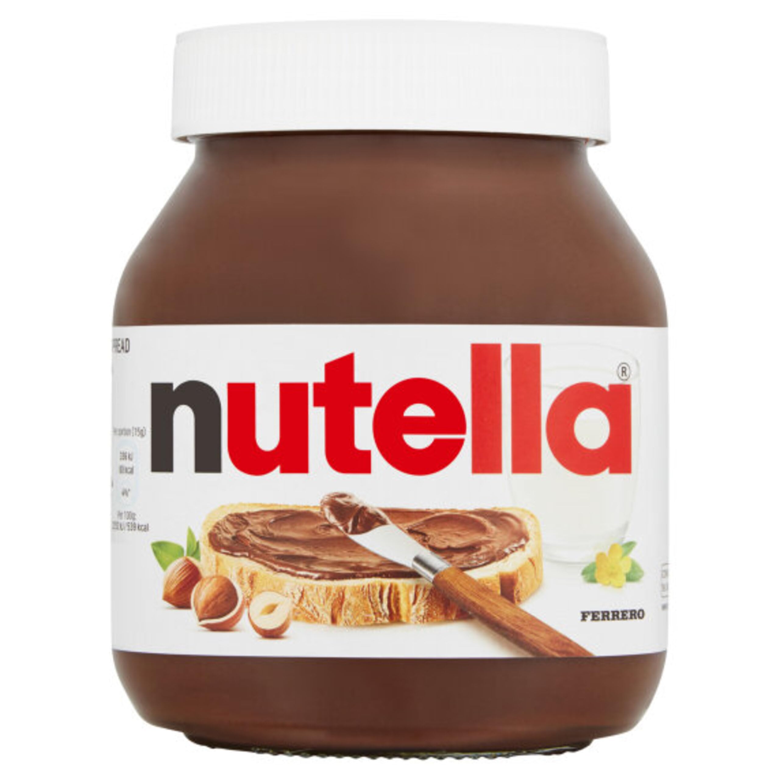 Nutella Haselnussaufstrich mit Kakao, 630g 3
